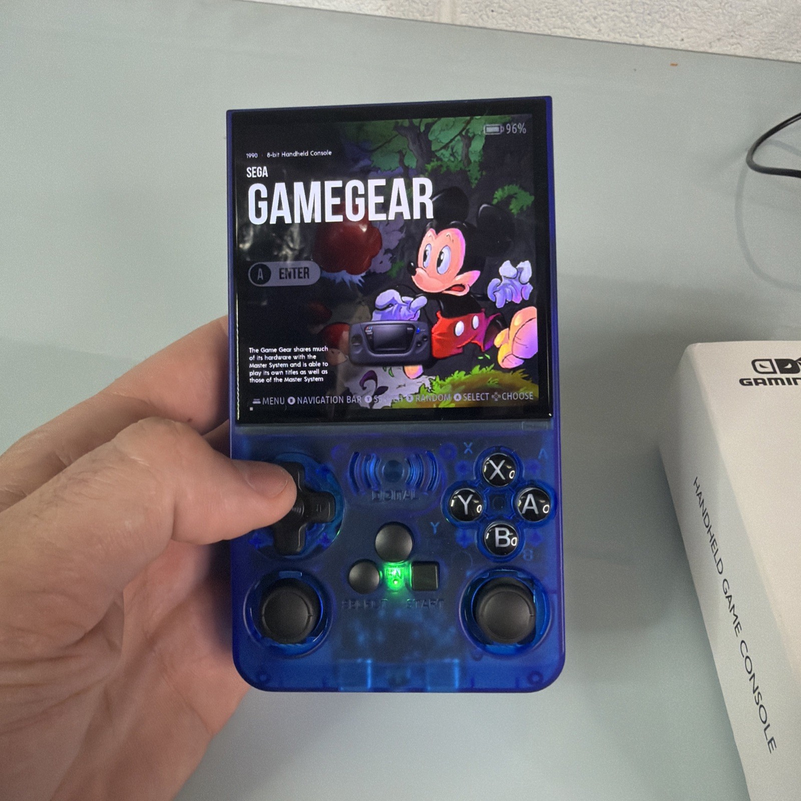 GAMINJA ANS13 Handheld Electronic Portable Pocket Video Player 64GB Gaming Conso