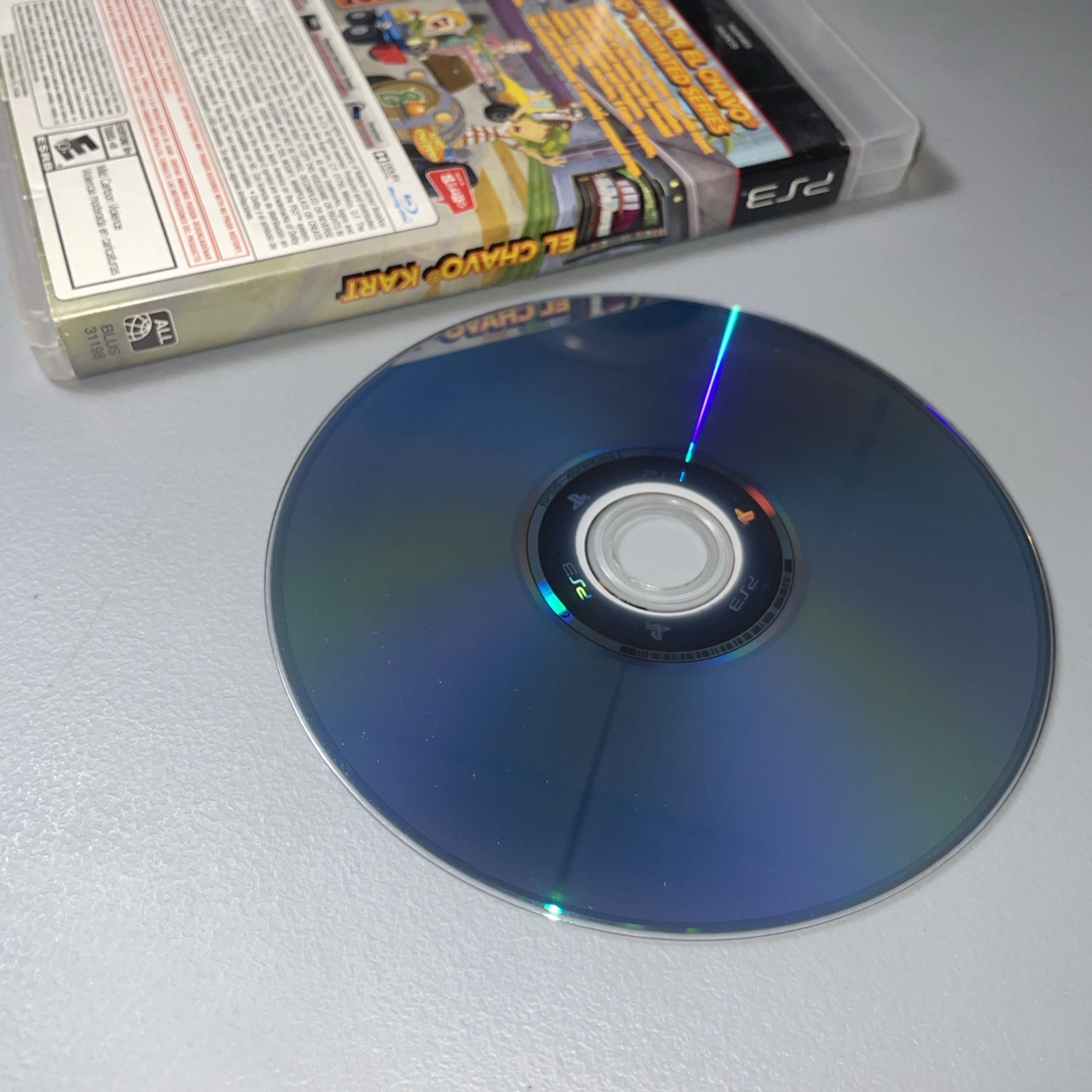 El Chavo Kart Sony Playstation 3 PS3, 2014 Racing Video Game RARE No Manual