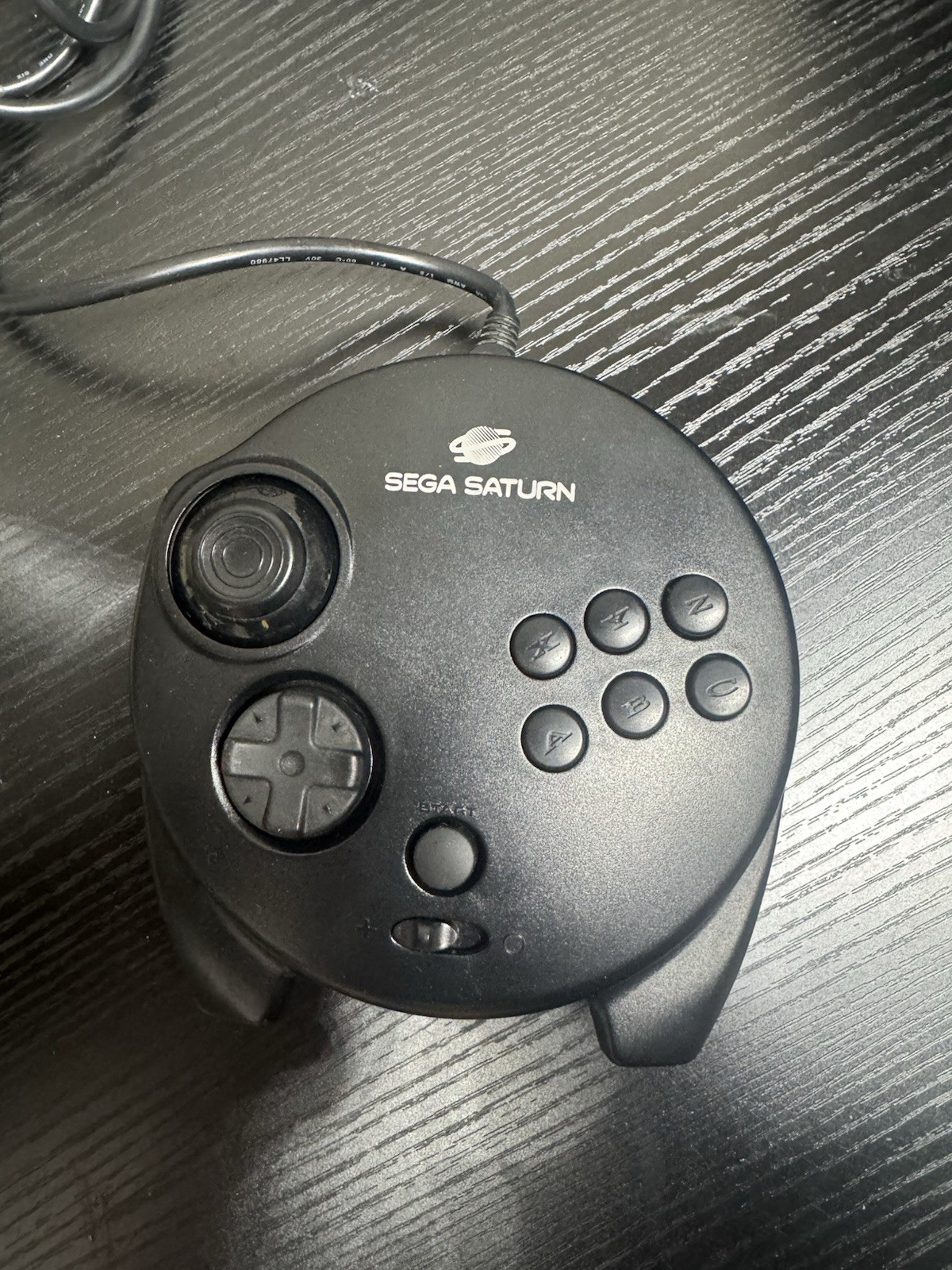 SEGA Saturn Home Console – Black w/ Cardboard, Inserts & 3 Controllers