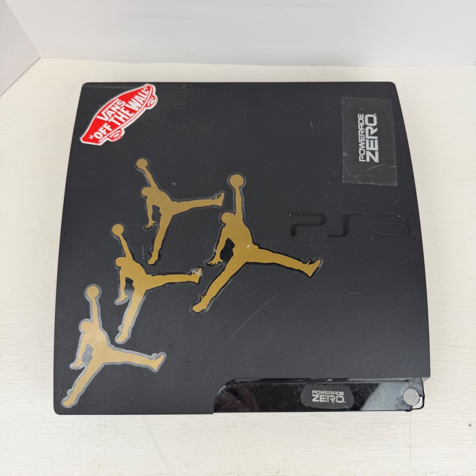 Sony PlayStation 3 PS3 Slim Charcoal Black Console CECH-2001A For Parts