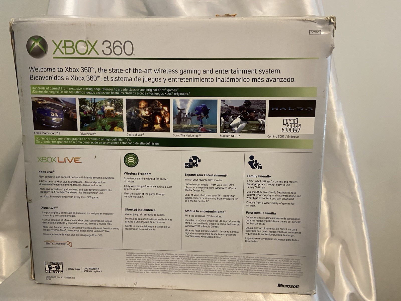Microsoft Xbox 360 complete set up see description and pictures