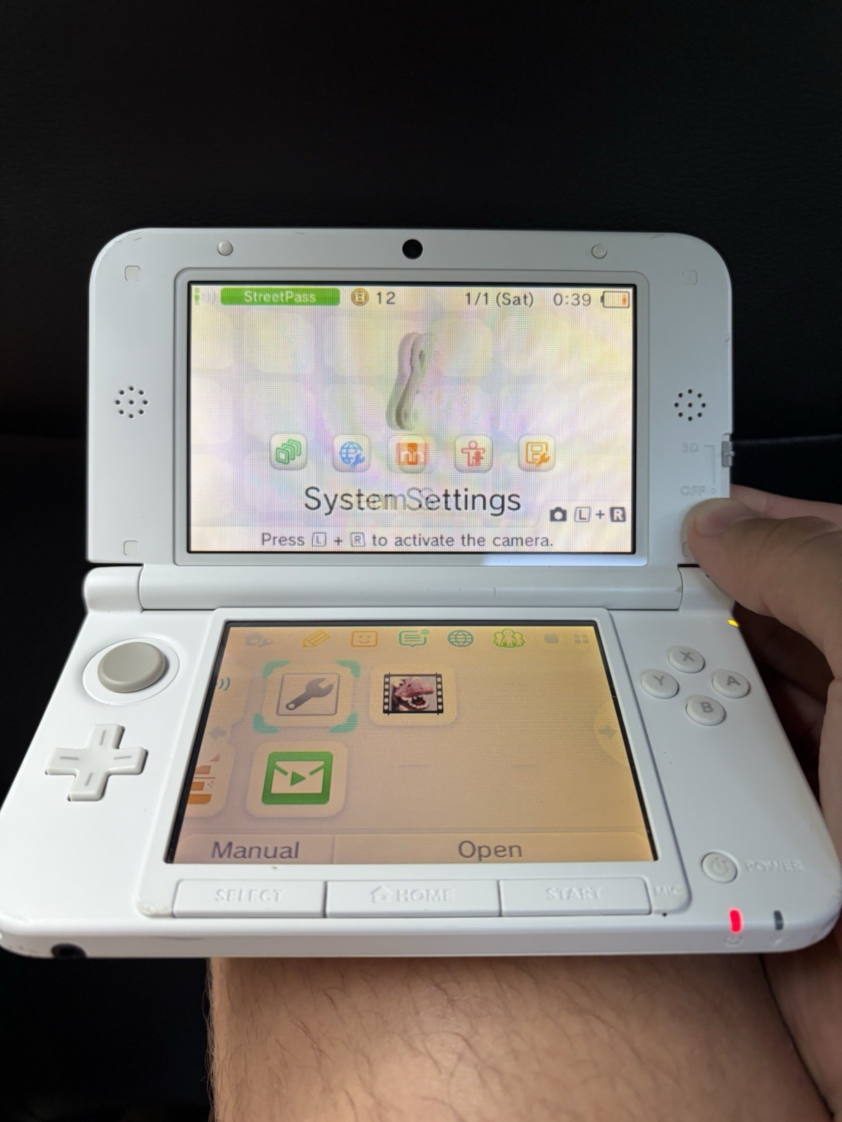 Nintendo 3DS XL SPR 001 Pikachu Edition Yellow Handheld Console StreetPass