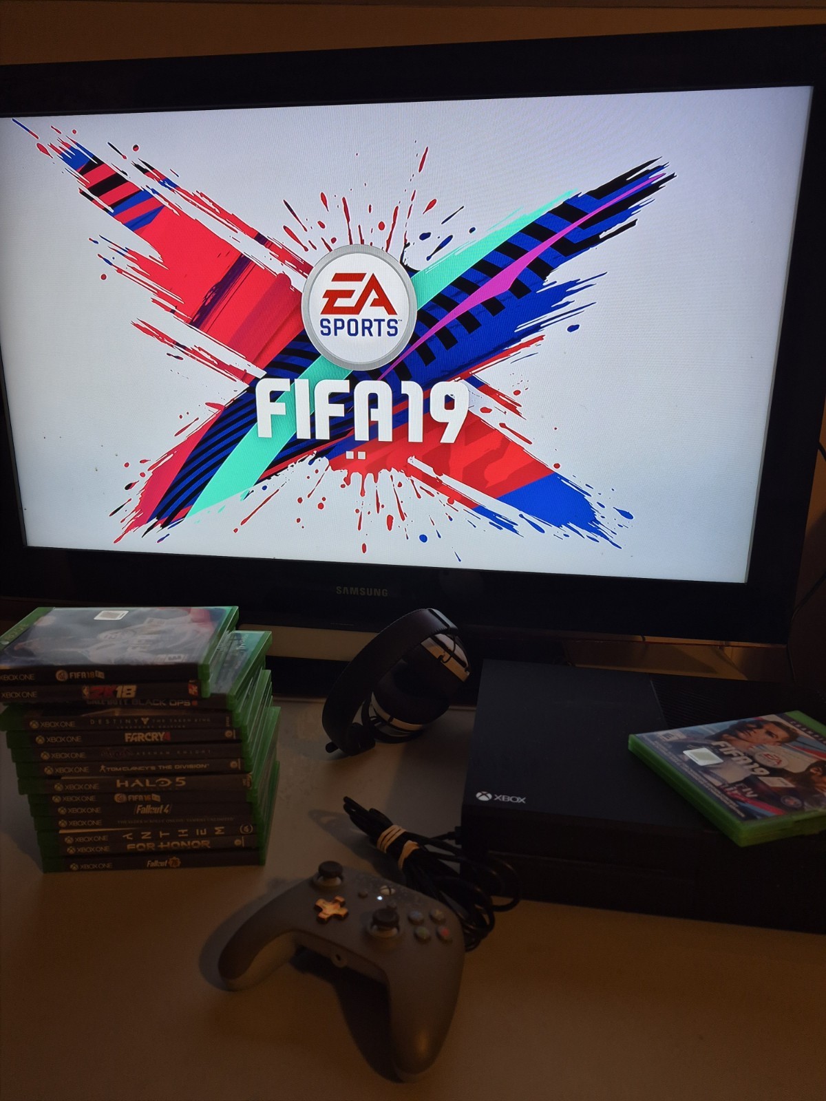 🔥Microsoft Xbox One 1540 500GB W/15 Games Tested And Fast Shipping
