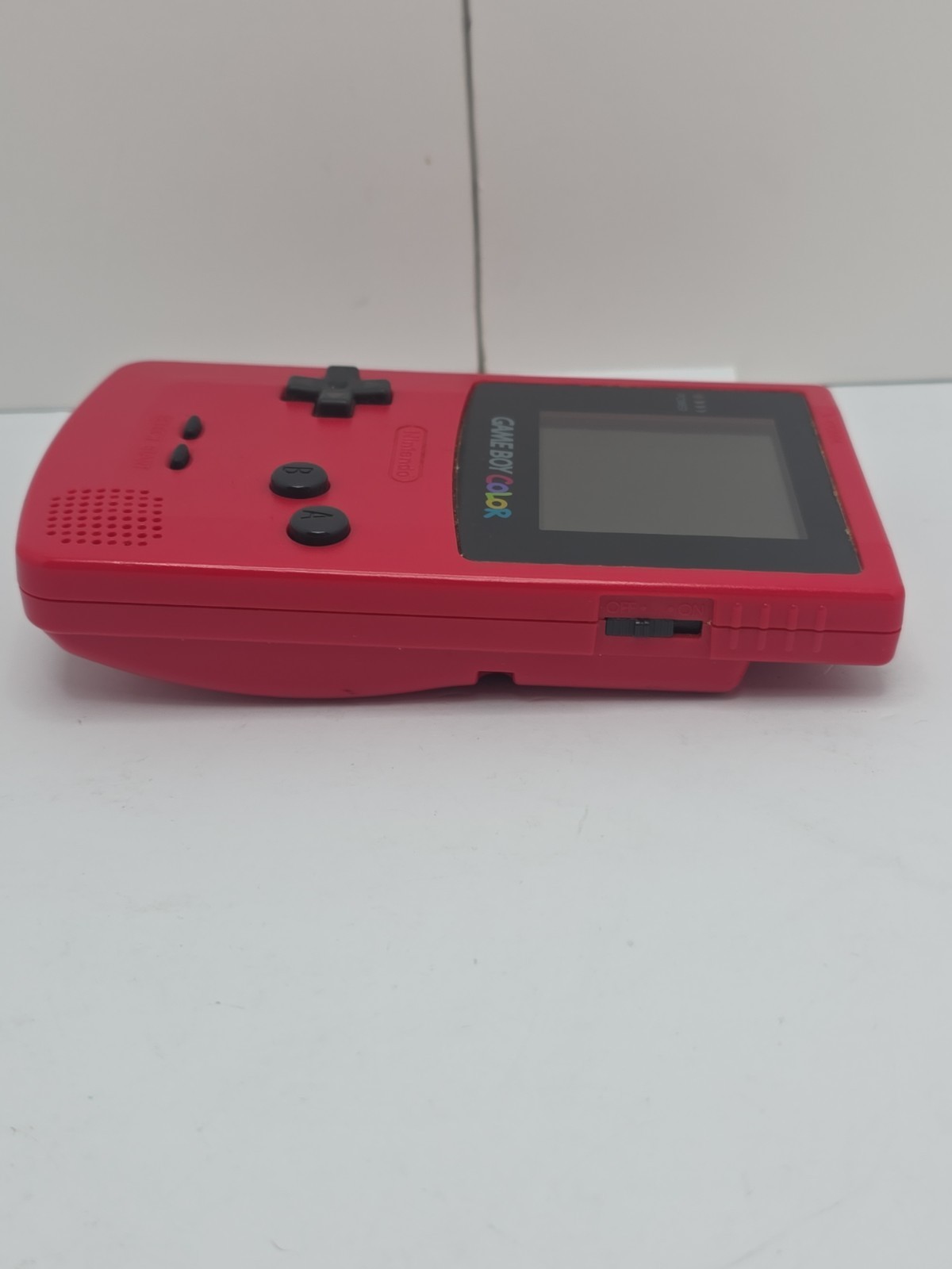 Nintendo Gameboy Color GBC Berry Red Console CGB-001 Tested Working