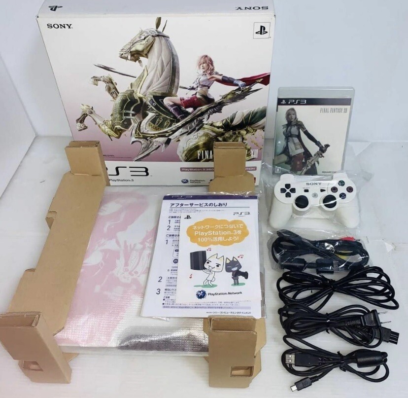 PlayStation 3 250GB FINAL FANTASY XIII LIGHTNING EDITION CEJH-10008 PS3 , Tested