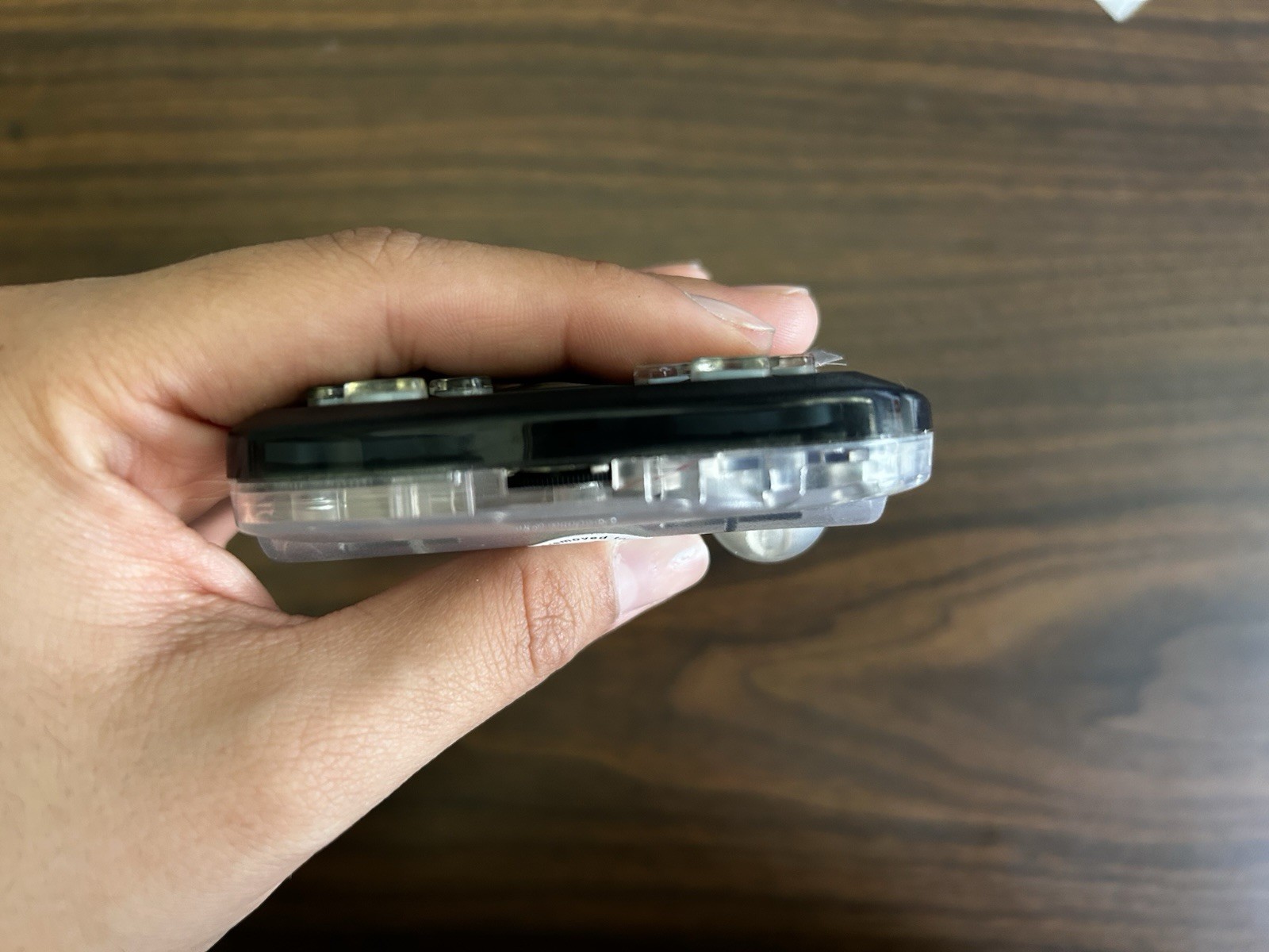 clear black Bandai Wonderswan Color WSC w/ Backlit IPS Screen-FAST SHIPPING