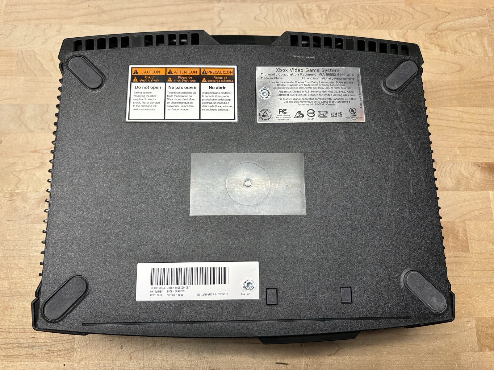 Microsoft Xbox Home Console – Black ** Needs Repair **
