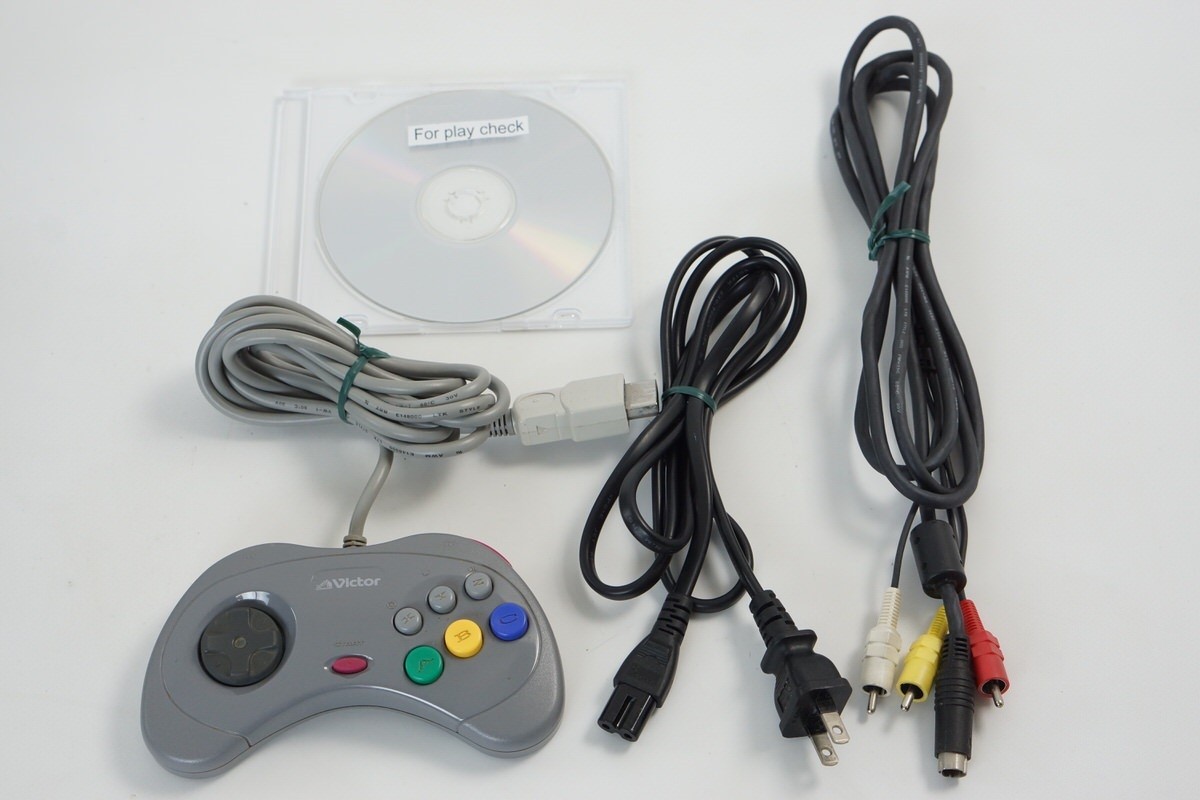 Victor V Saturn Console RG-JX2 Boxed Tested System -NTSC-J- JAPAN 11111951