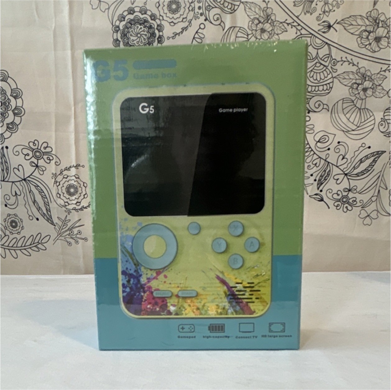 Gamebox G5 Handheld System HD Large Screen Gamepad Connect TV Multicolor