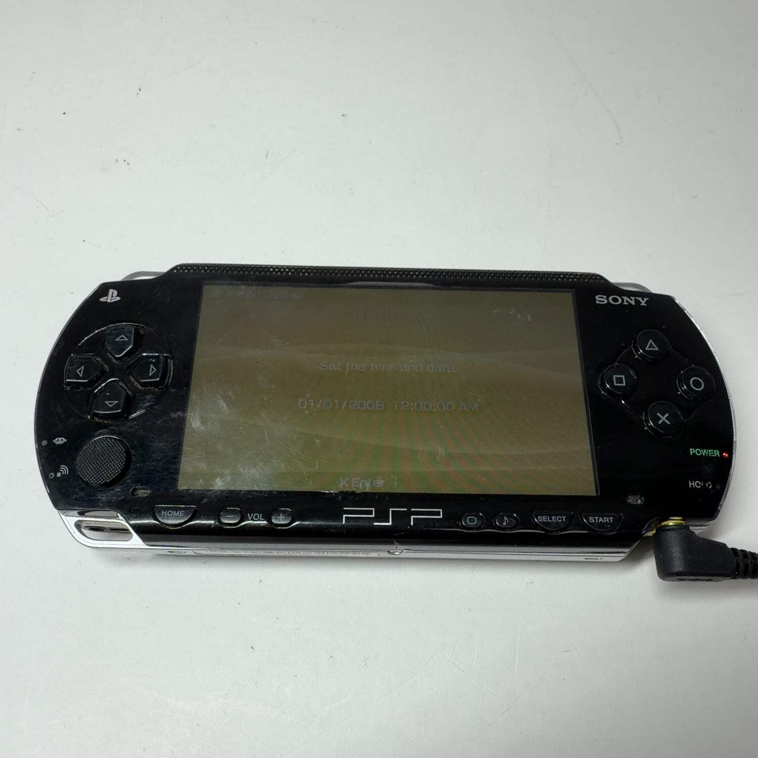 Sony Playstation Portable PSP PSP-1001 Handheld Console Gaming System Black