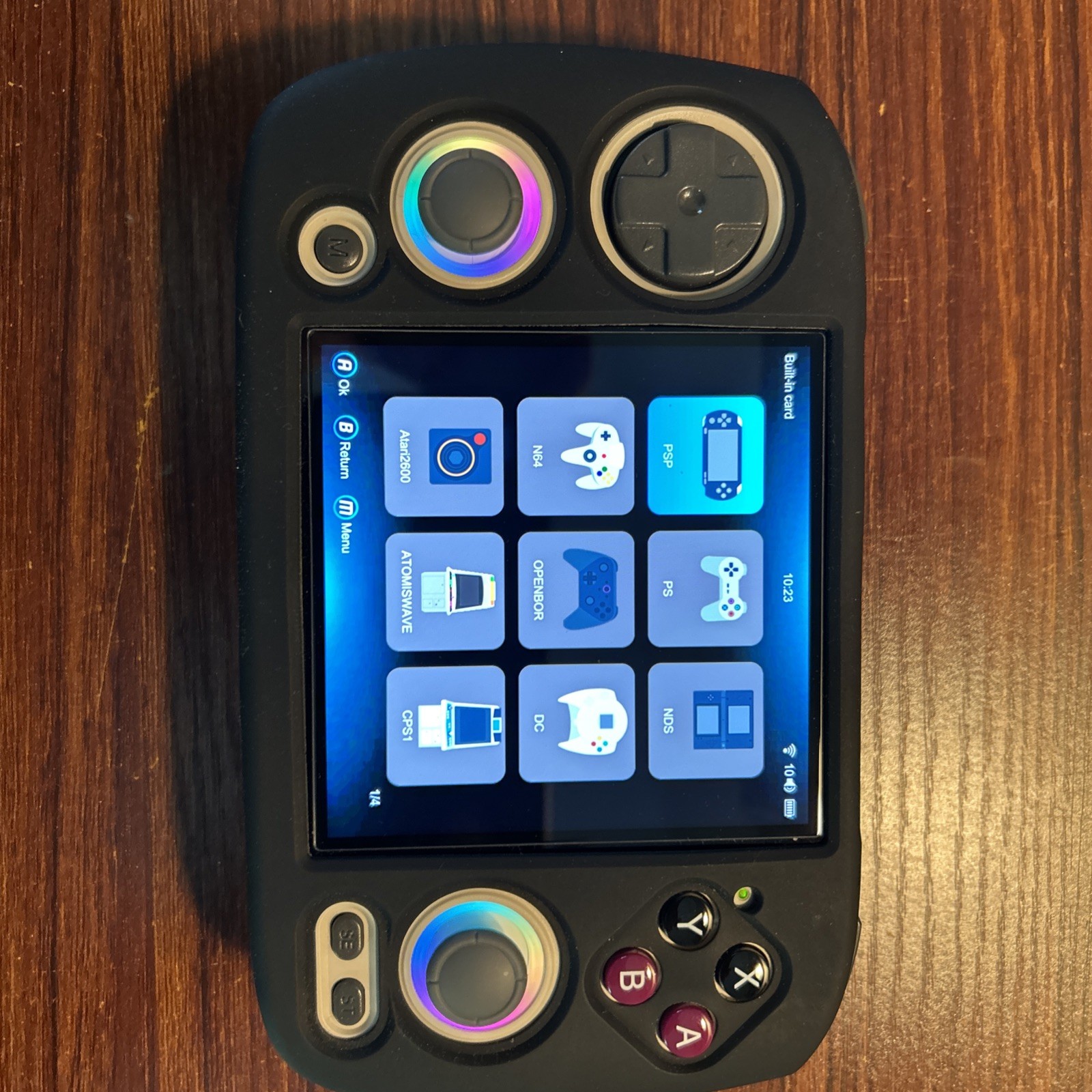 RG CubeXX Gray Anbernic Handheld Game Console 3.95″ IPS Linux 64-bit New