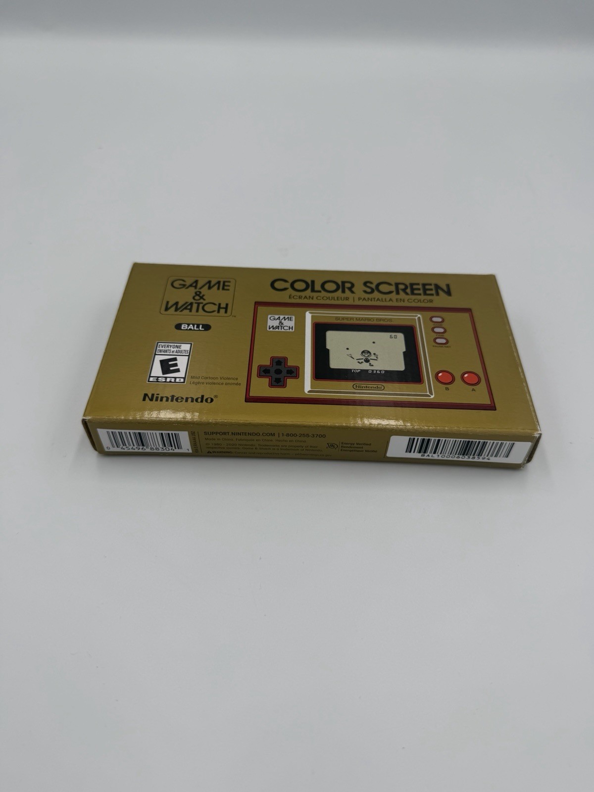 Nintendo Game & Watch: Super Mario Bros. Handheld Console CIB