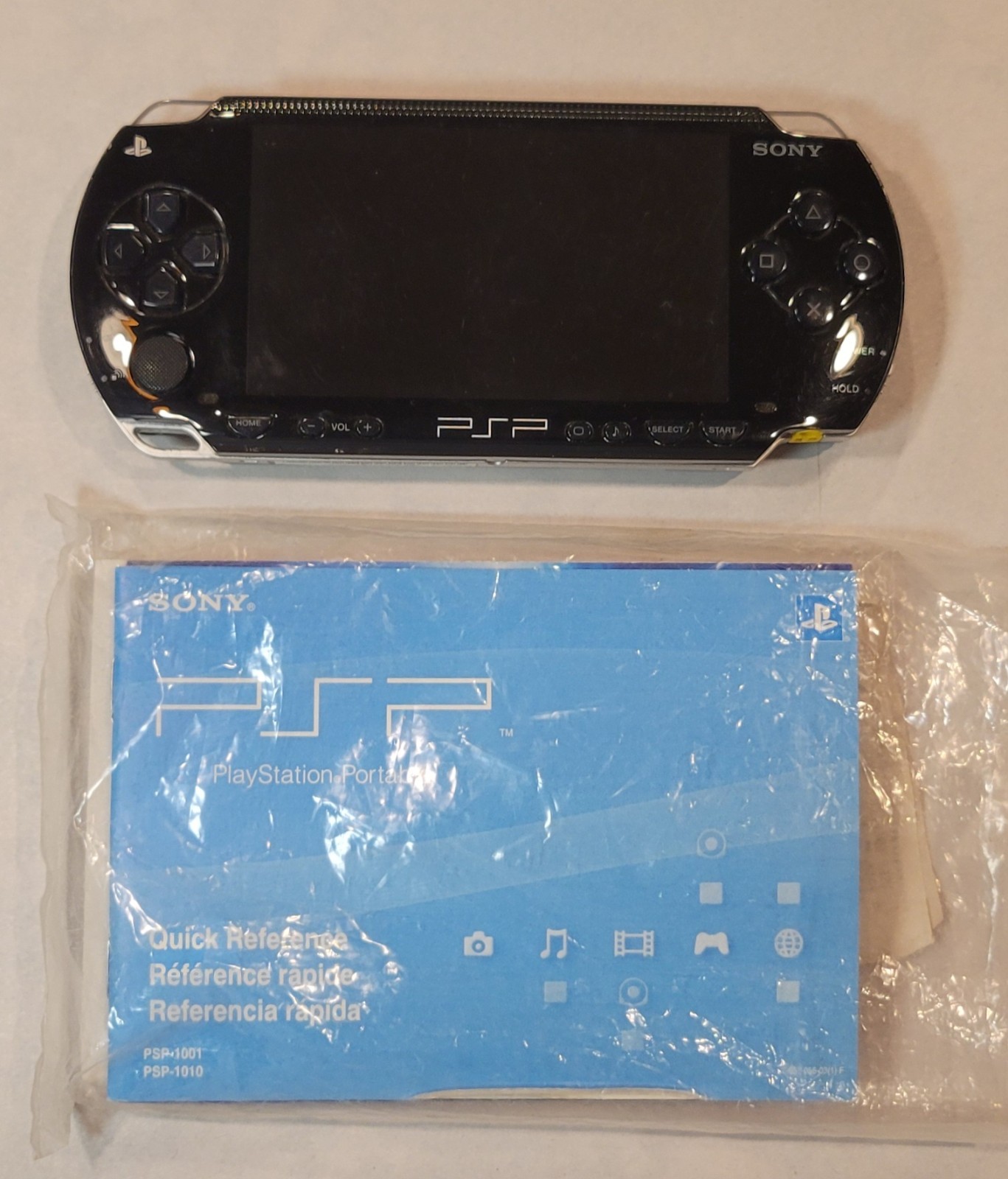 2005 Sony PlayStation Portable PSP PSP-1001 w/ Box Parts & Repair No Battery