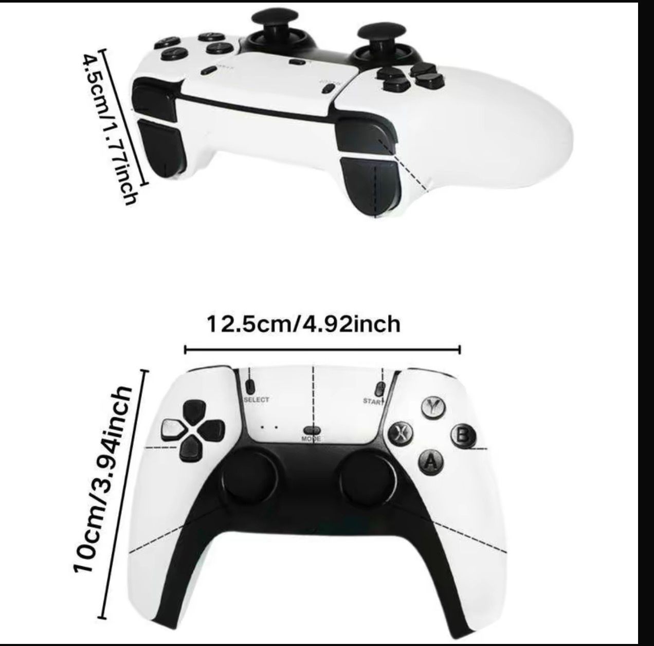M15 Pius Vintage Game Controller Set, Classic Video Gaming Joystick with 4K…