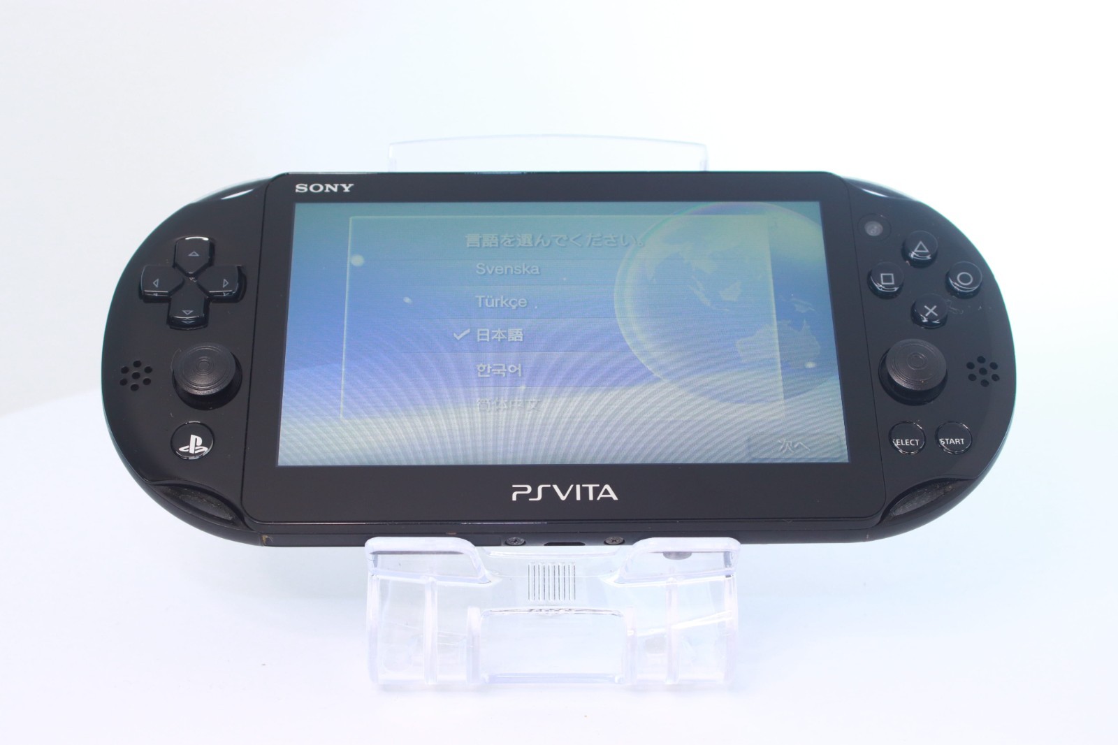 JP Game PS Vita PCH-2000 Black [ Rank：A]