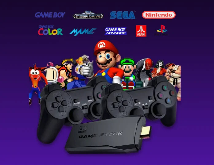 Super Mario Bros Retro Gaming Console