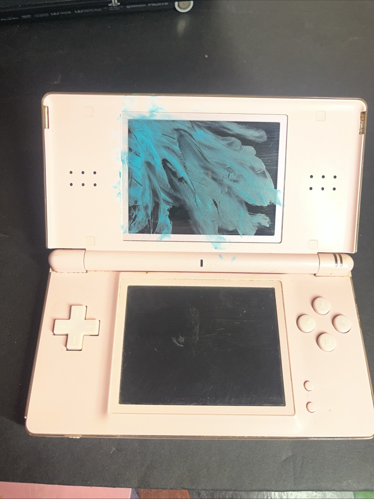 Nintendo DS Lite Handheld Game Console USG-001 Pink *PARTS OR REPAIR. No Power
