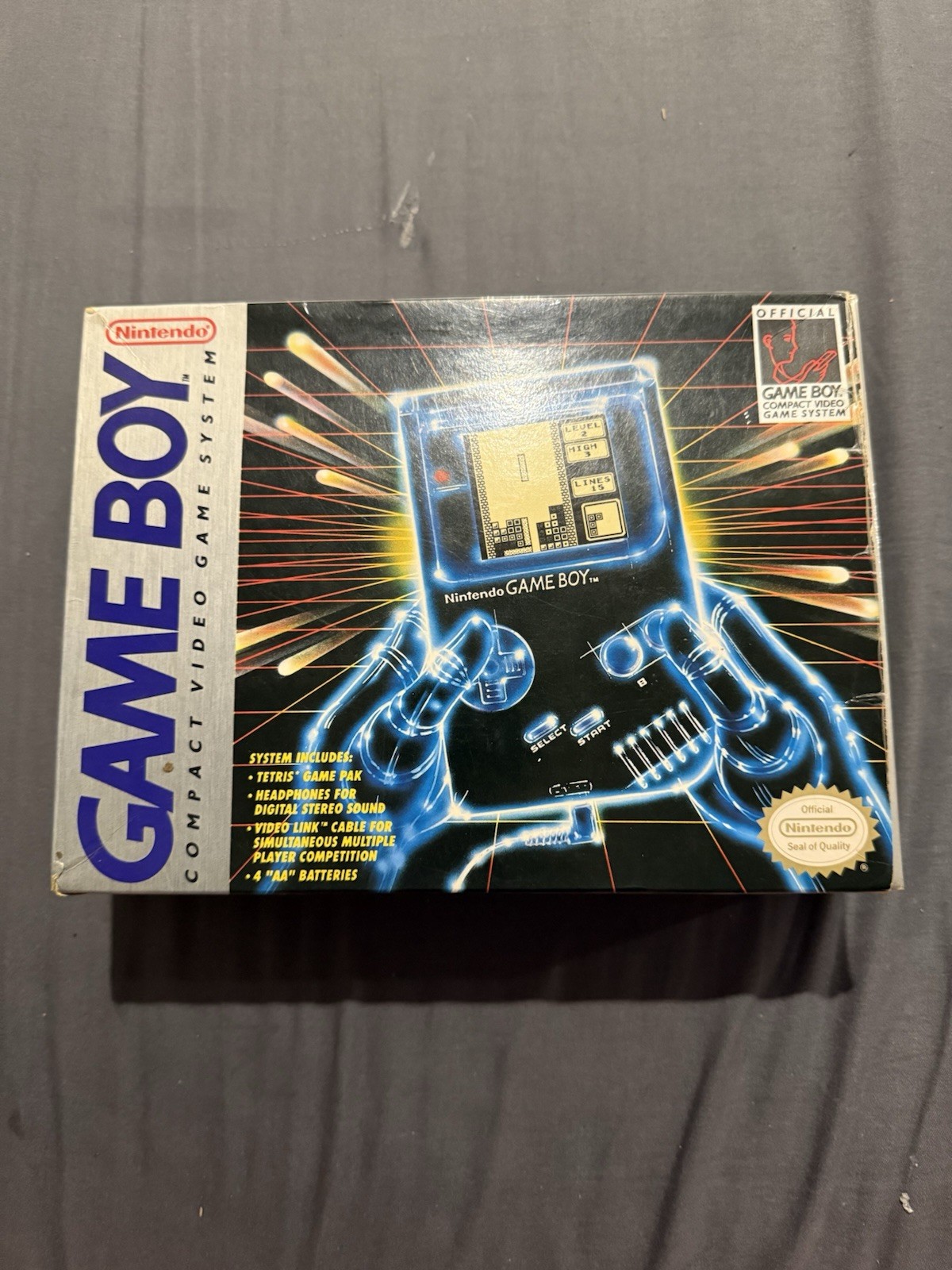 Nintendo DMG-01 Original Gameboy CIB With Tetris Tested Working Great Condition