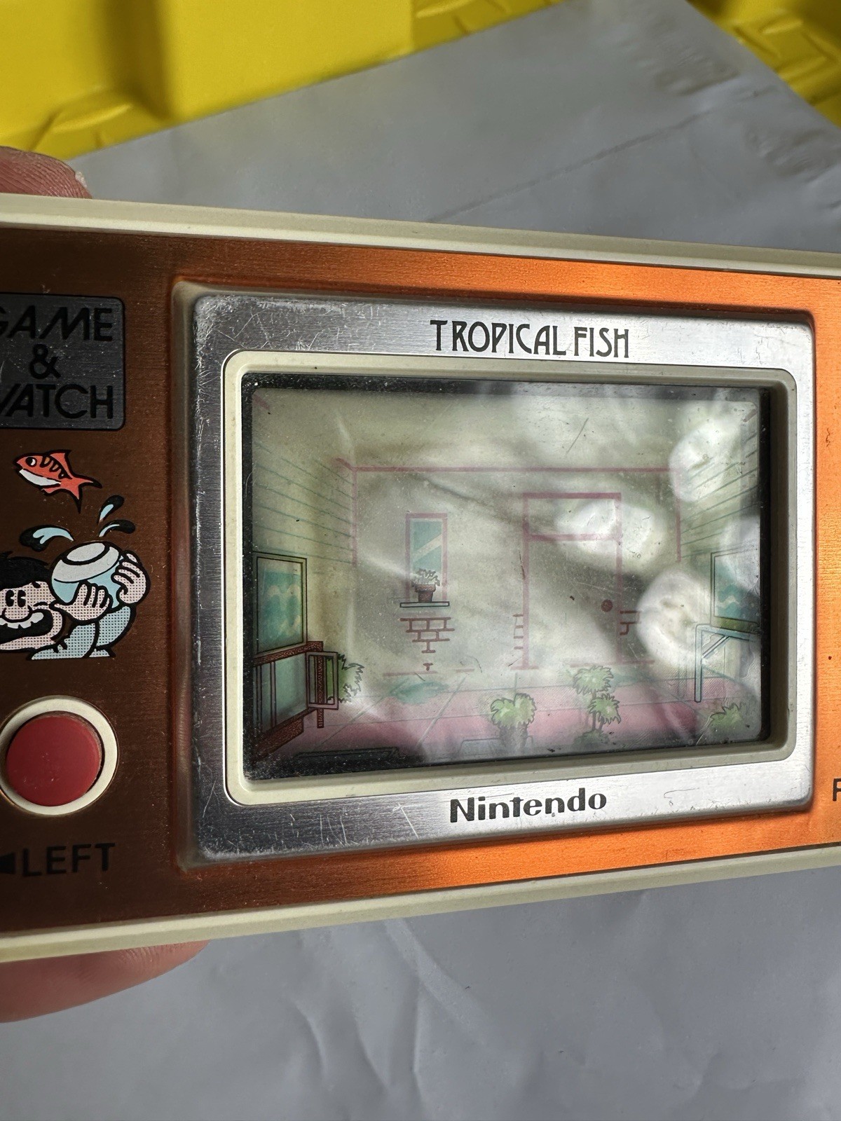 1985 Nintendo Game & Watch Tropical Fish Working