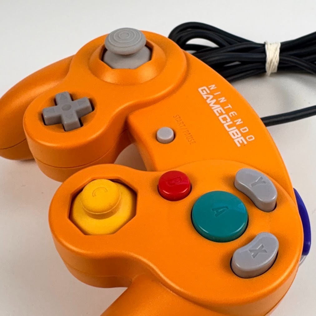 Nintendo GameCube Orange Enjoy Plus Pack w/ Game Boy Player Controller NTSC-J