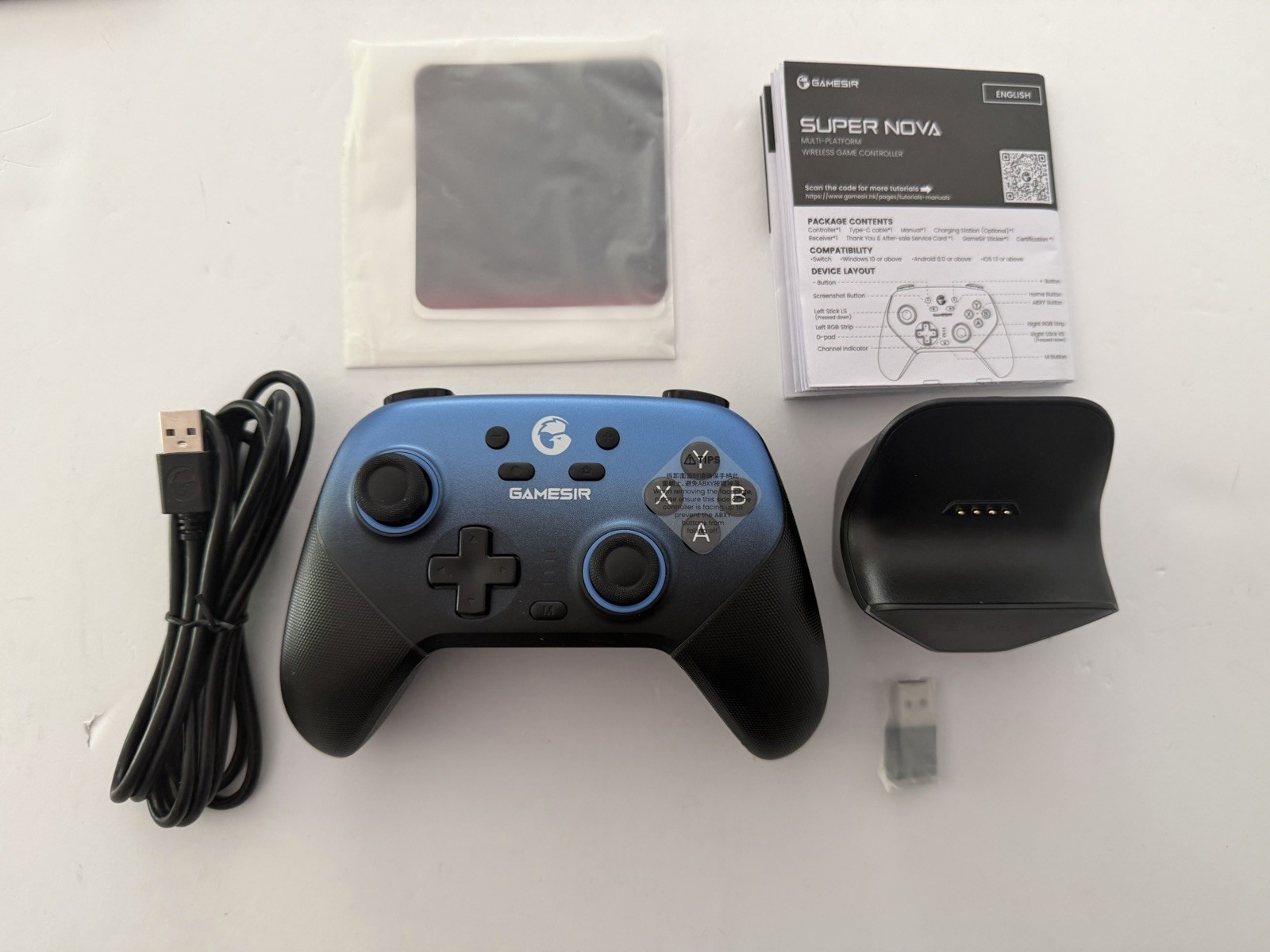 GameSir Super Nova Wireless Gaming Controller for PC/Switch/iOS/Android NEW