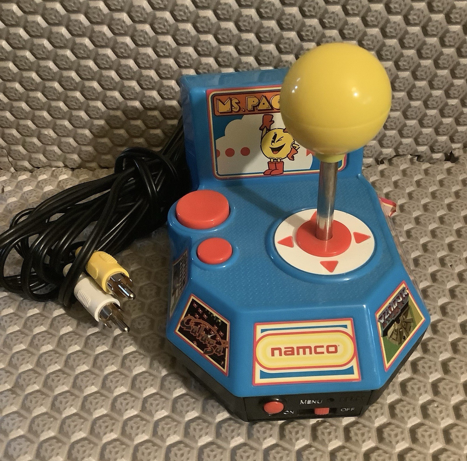 Namco Ms. Pac-Man Plug & Play TV Games Microconsole