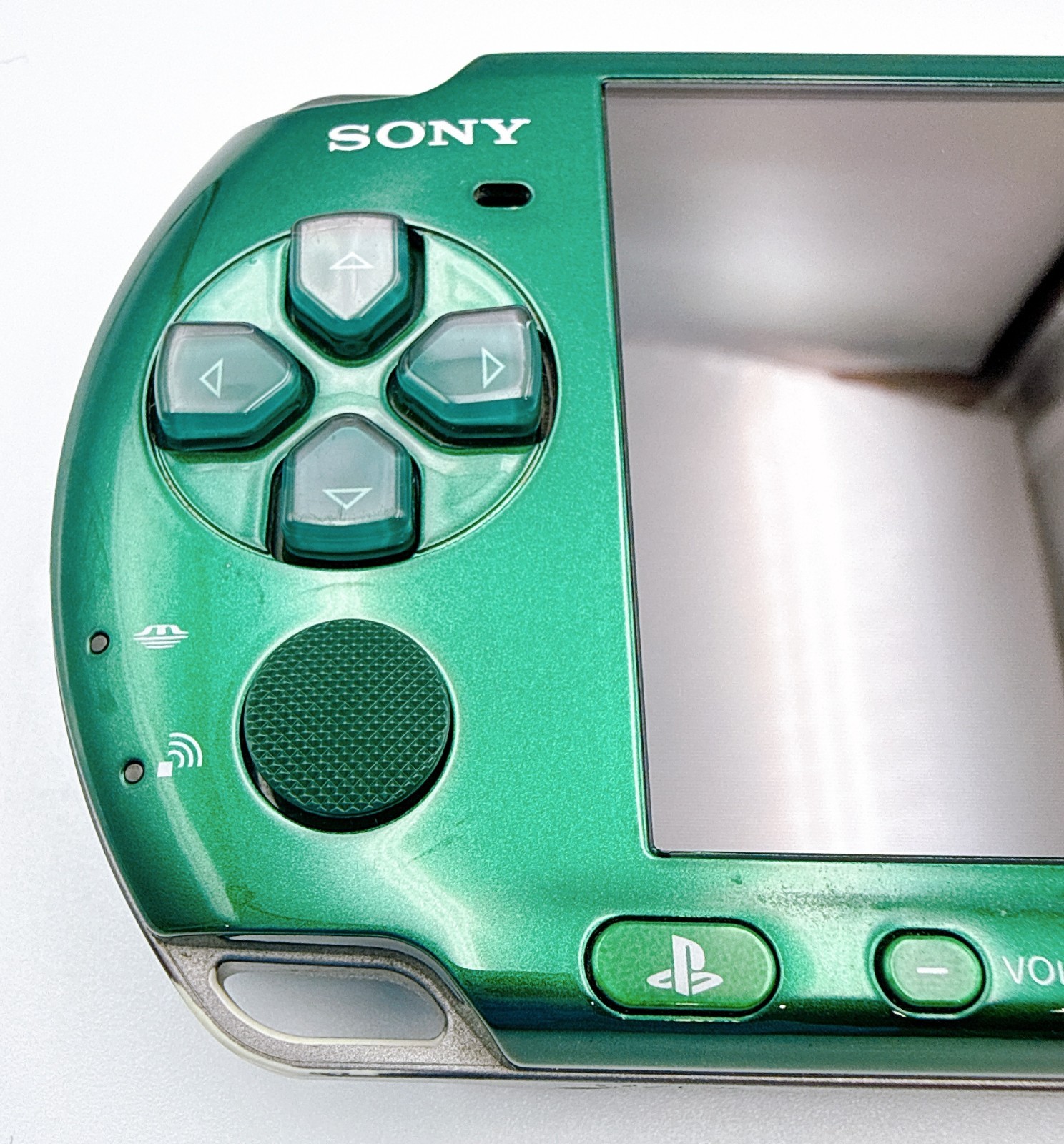 Sony PSP-3000 Console Green Rare Color Region free w/4GB memory – Excellent