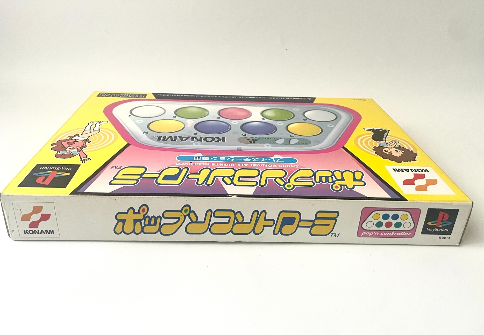 Konami Pop’n Music Controller PS1 PlayStation + Pop’n Music 1 & 2 Japan Set