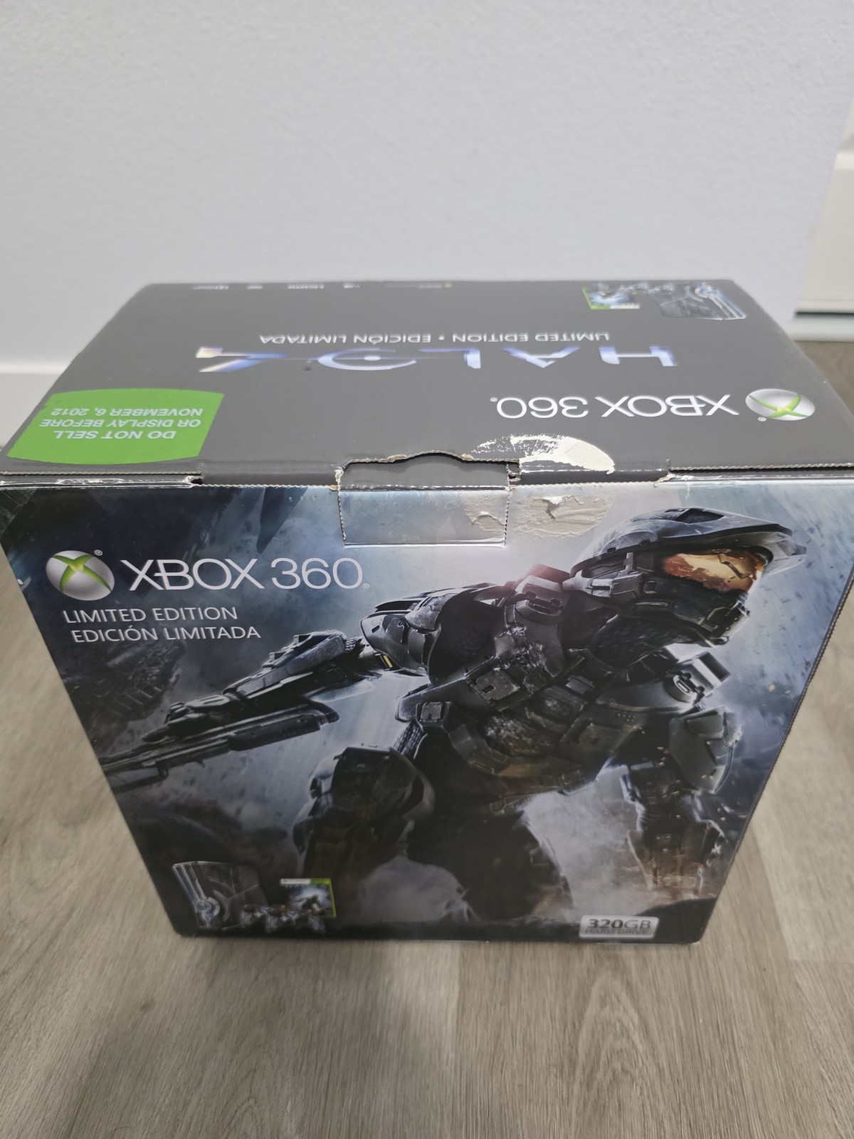 Xbox 360 Halo 4 Limited Edition Console Bundle 320GB Tested Working CIB + 2…