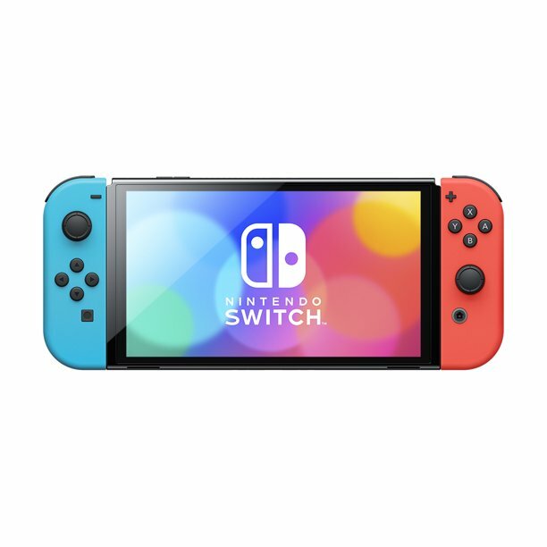 Nintendo Switch OLED Model w/ Neon Red Blue Joy-Con _ Sealed New FREE SHIPPING!!