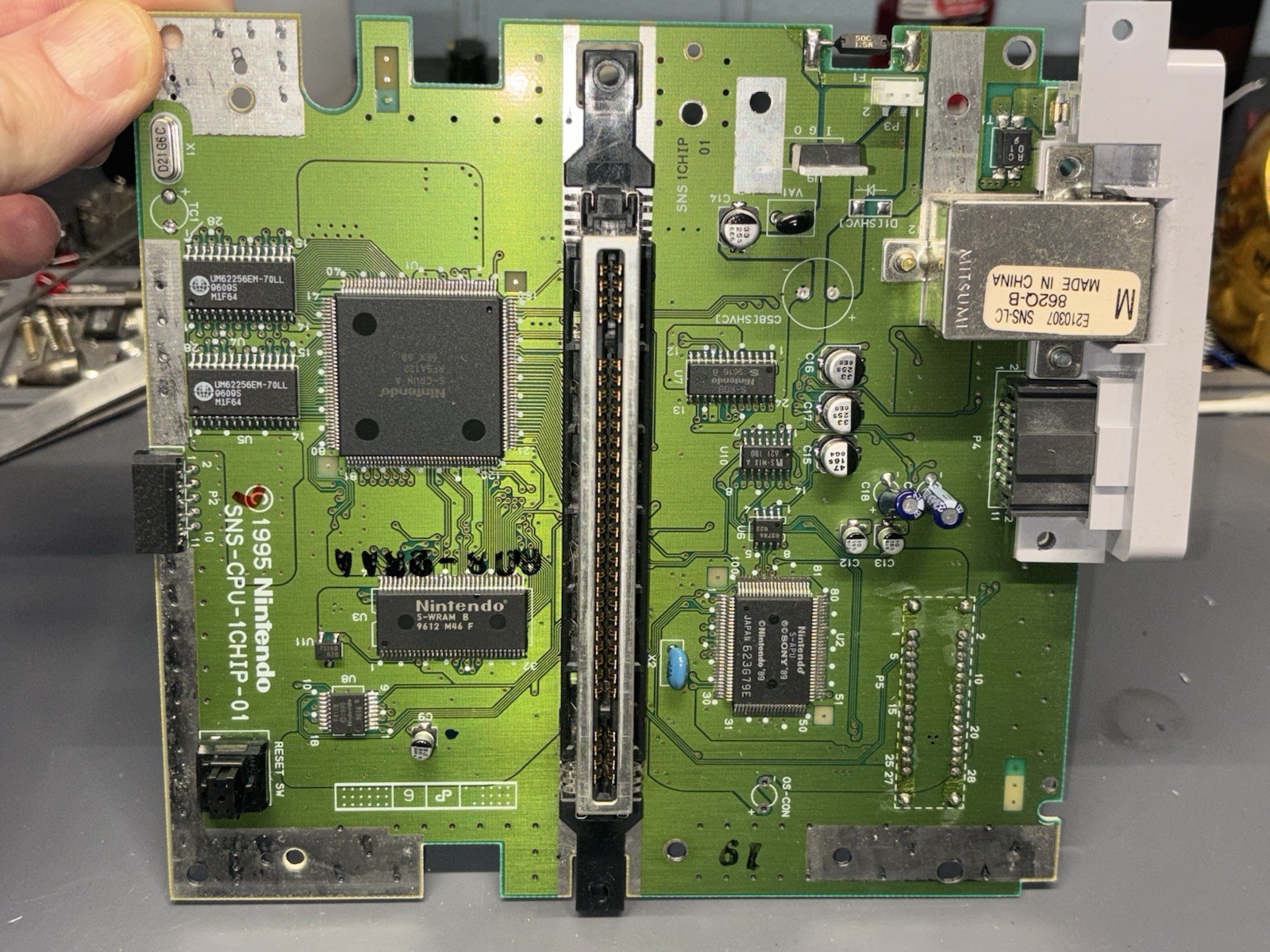 Ultimate SNES RGB Upgrade Super Nintendo 1 Chip 01 Rev. Full Recap