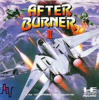 PC Engine Hu Card Software Afterburner II