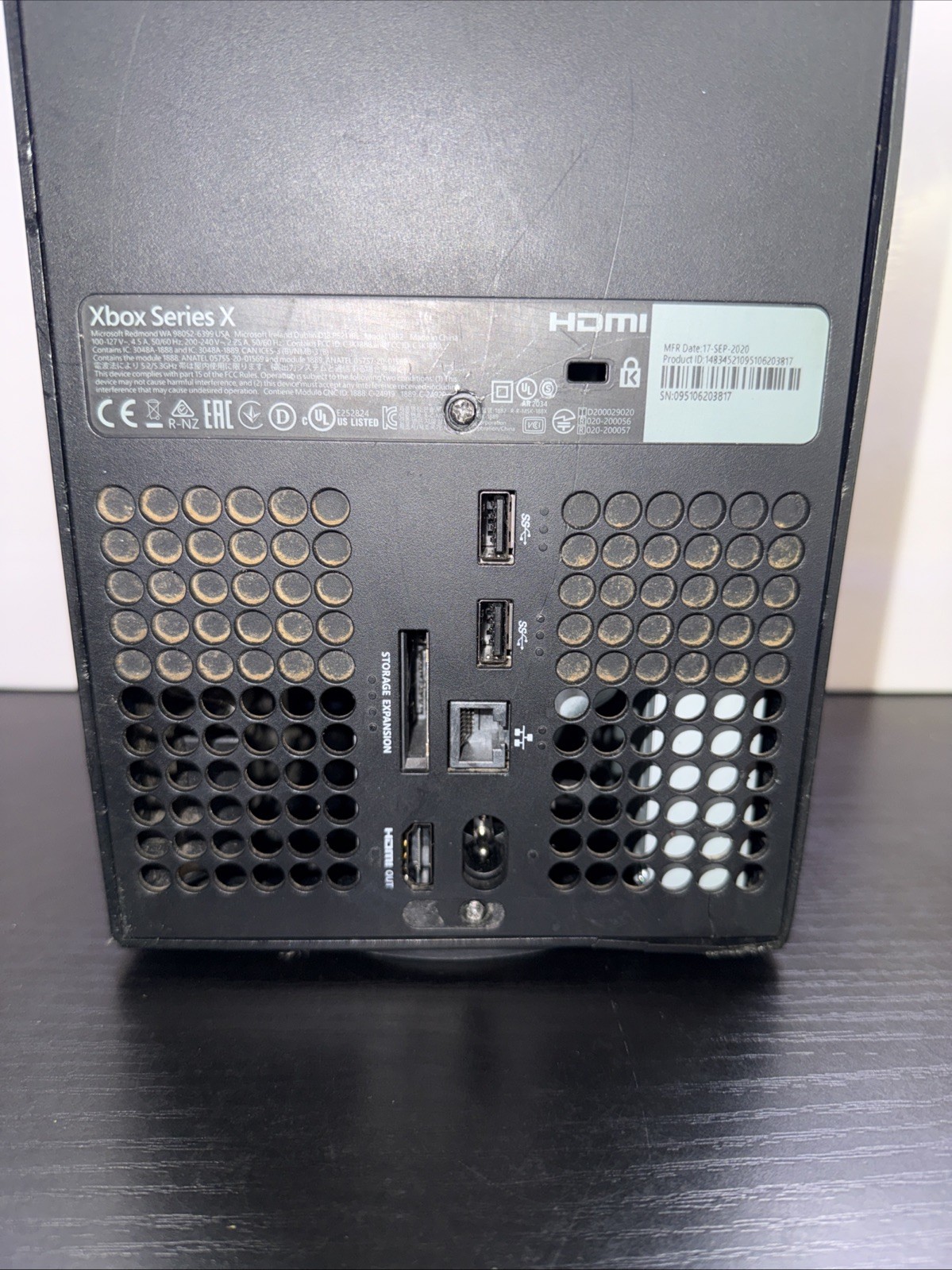 (parts/repair) Microsoft Xbox Series X Console Free Shipping