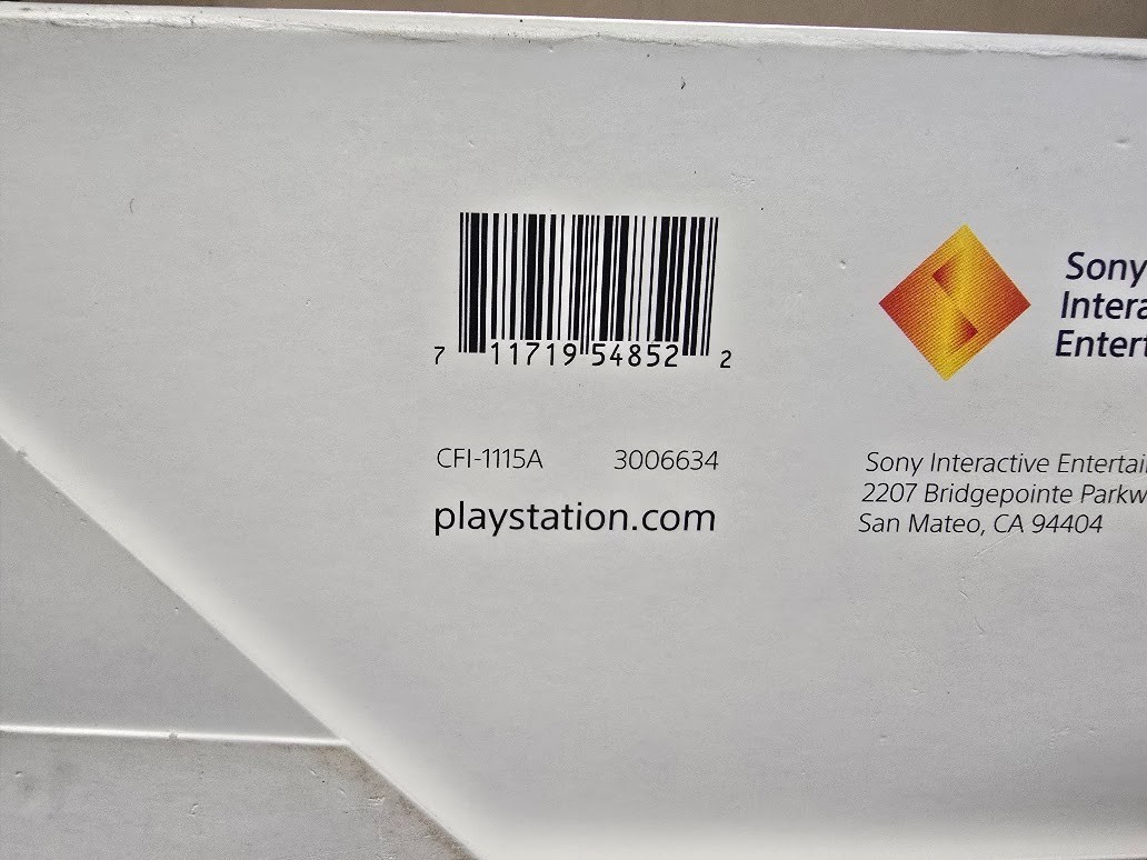 SONY Playstation 5 Blu-ray DISC Gaming Console CFI-1115A PS5 LOW FIRMWARE Sealed