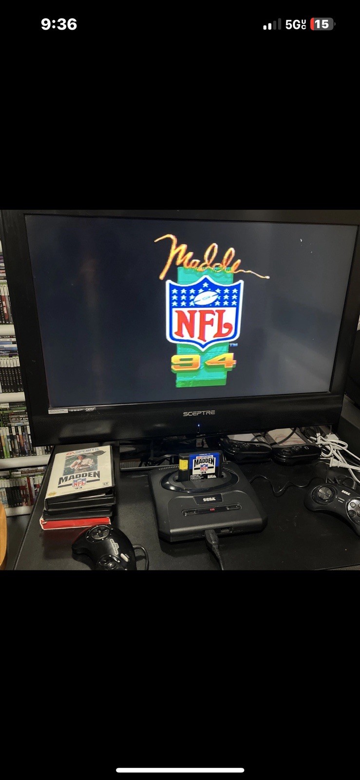 Sega Genesis System & Games