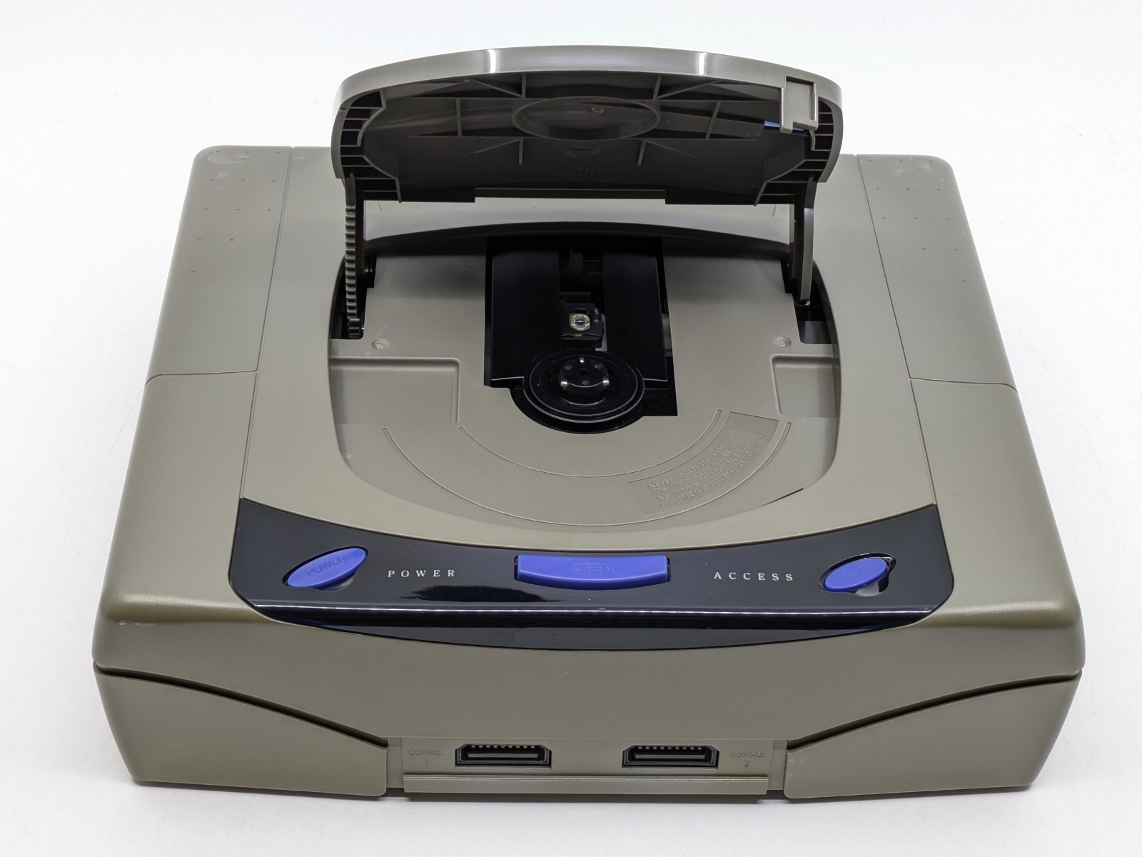 SEGA Saturn HST-3210 Gray Console Complete Set Tested Japan NTSC-J