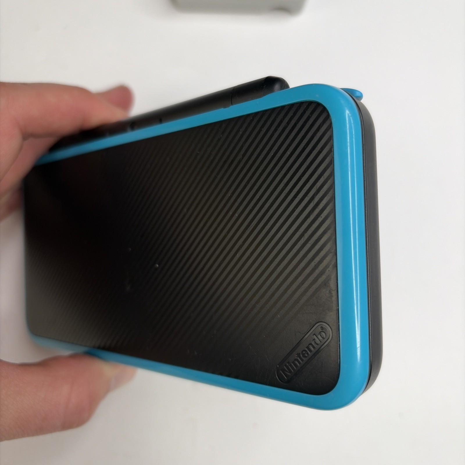 Nintendo 2DS XL Console – Black/Turquoise W Charger Stylus US Model Repair!