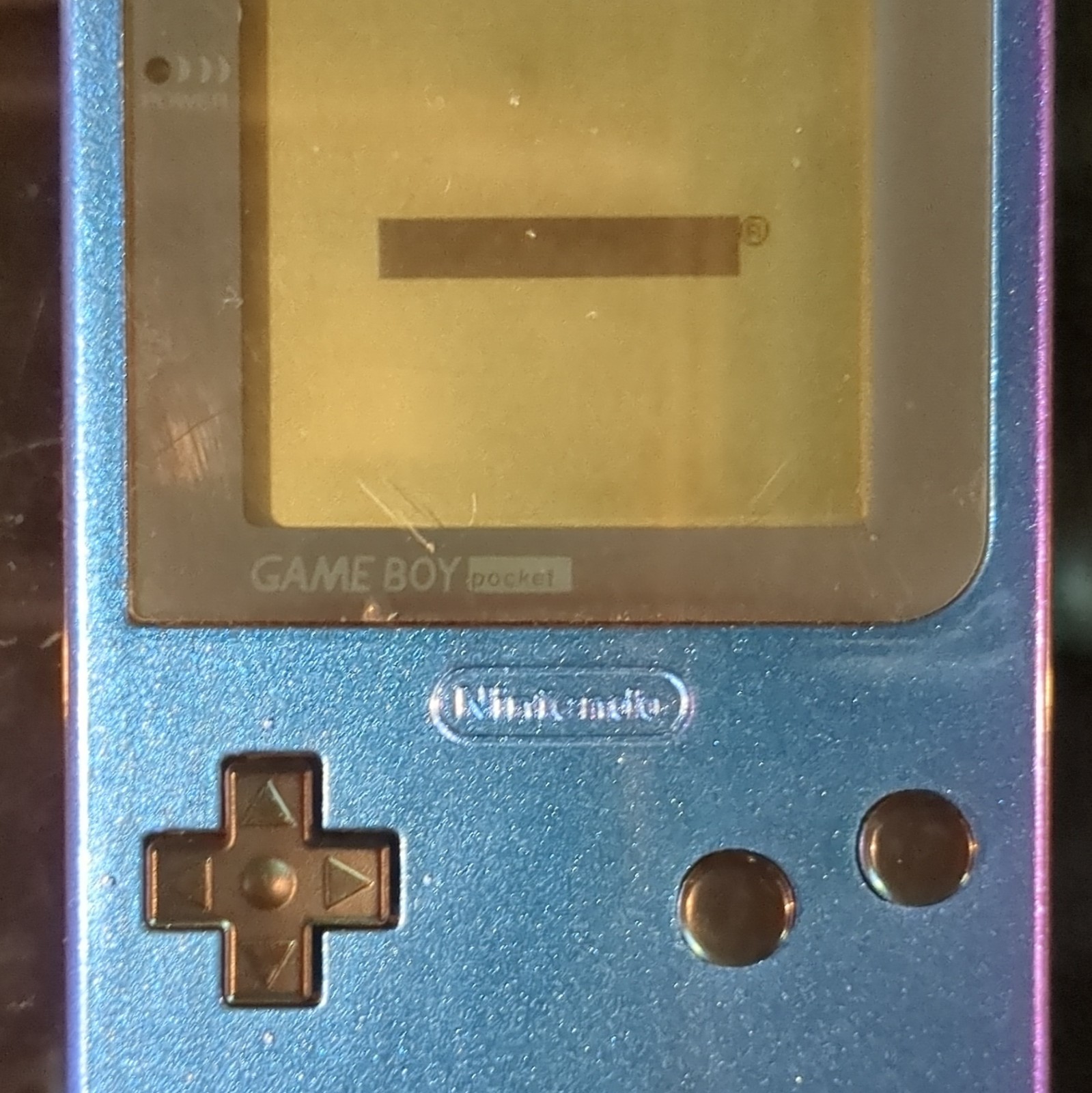 Nintendo Game Boy Pocket Indigo Handheld System MGB-001