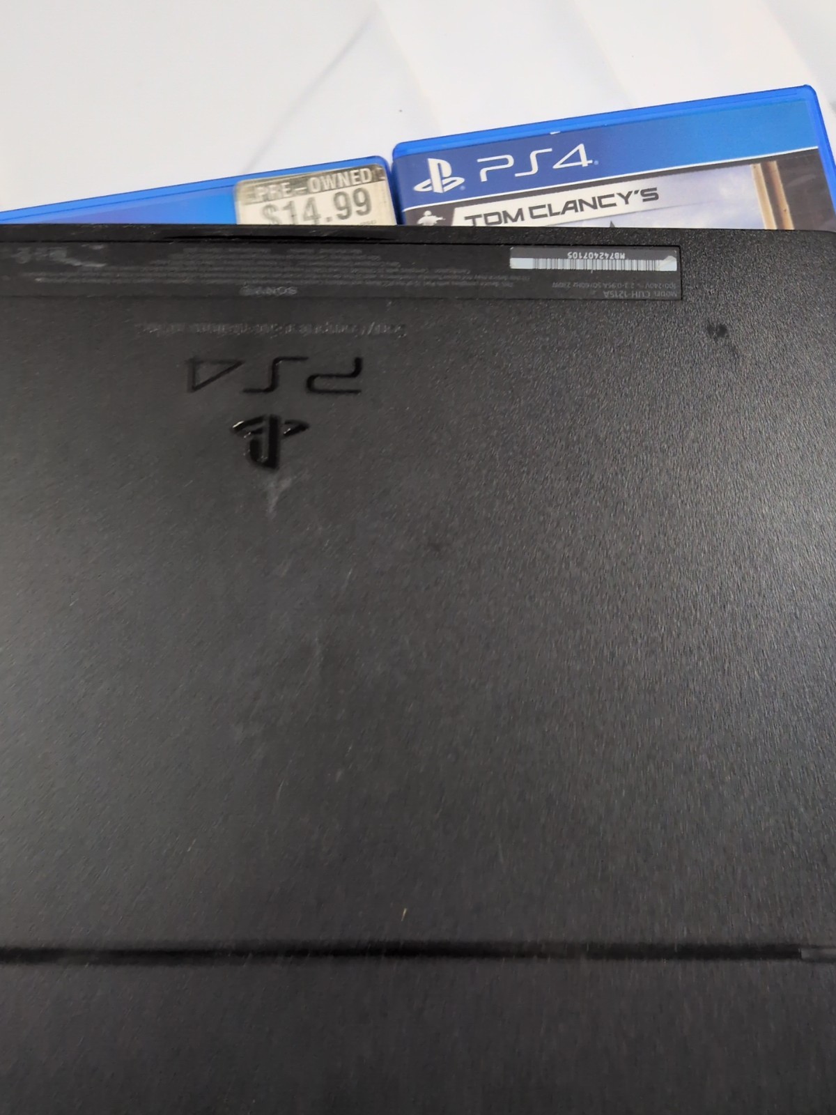 Sony PlayStation 4 500GB Black Model CUH-1215A Console Bundle 6 Games Controller
