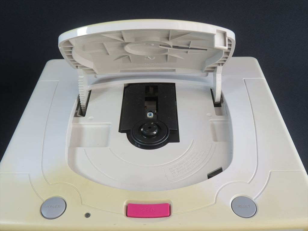 Sega Saturn Console only Japan HST 3220 White games Japanese game jp for parts