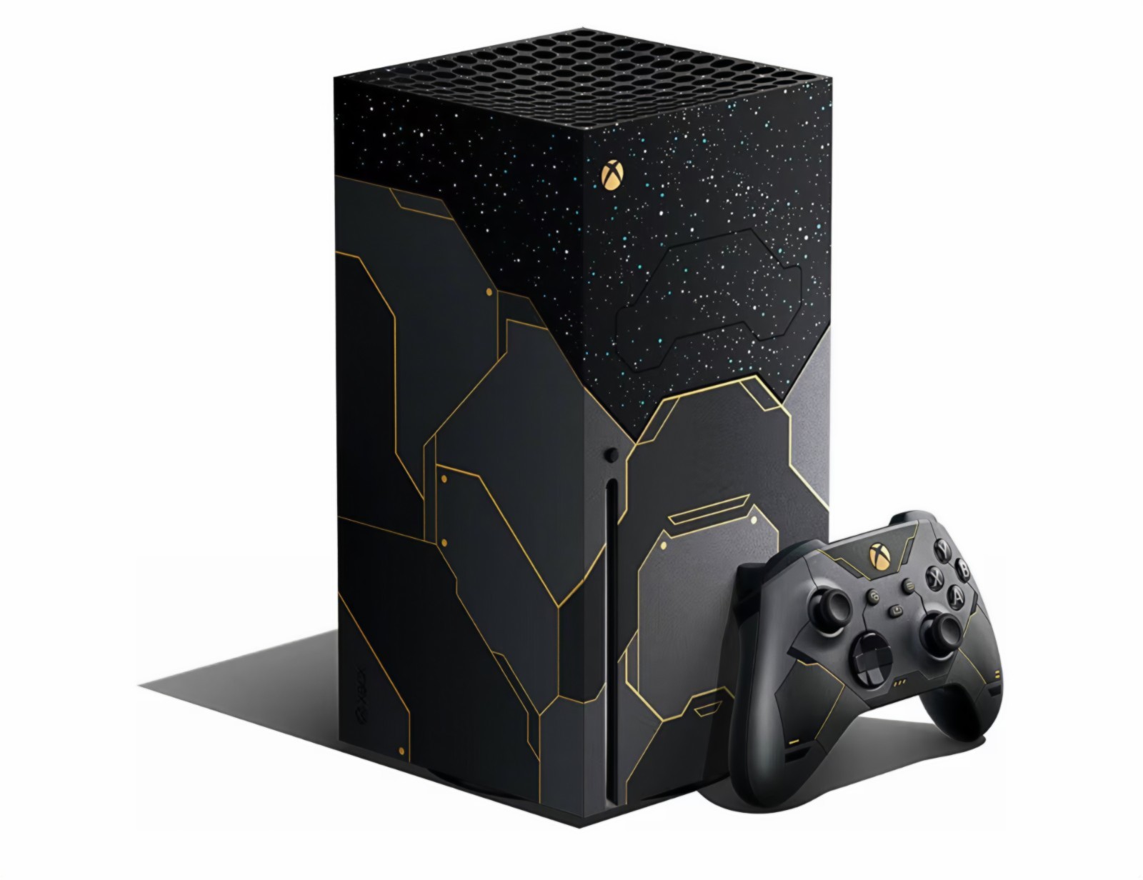 NEW-Microsoft Xbox Series X Halo Infinite Limited Edition Bundle 1TB 4K Blu-Ray.