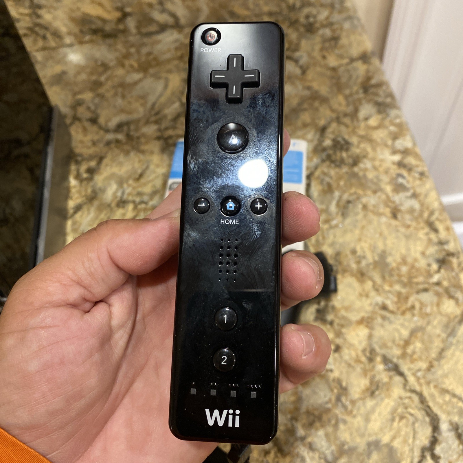 Nintendo Wii Sports Black Console RVL-001 Sensor Bar Wiimote Nunchuck Remote