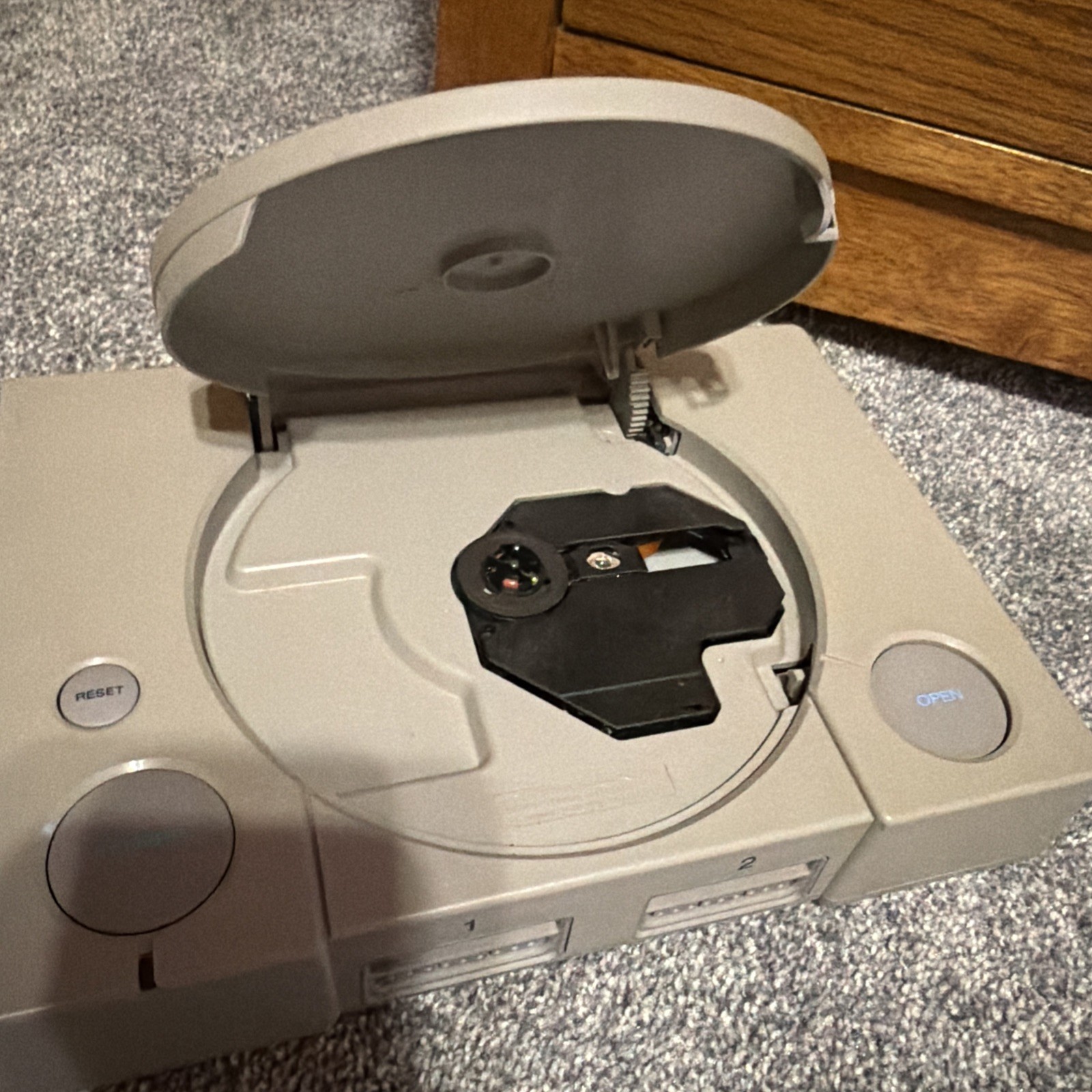 Sony PlayStation 1 Gray Composite SCPH-7501 Console Tested Works