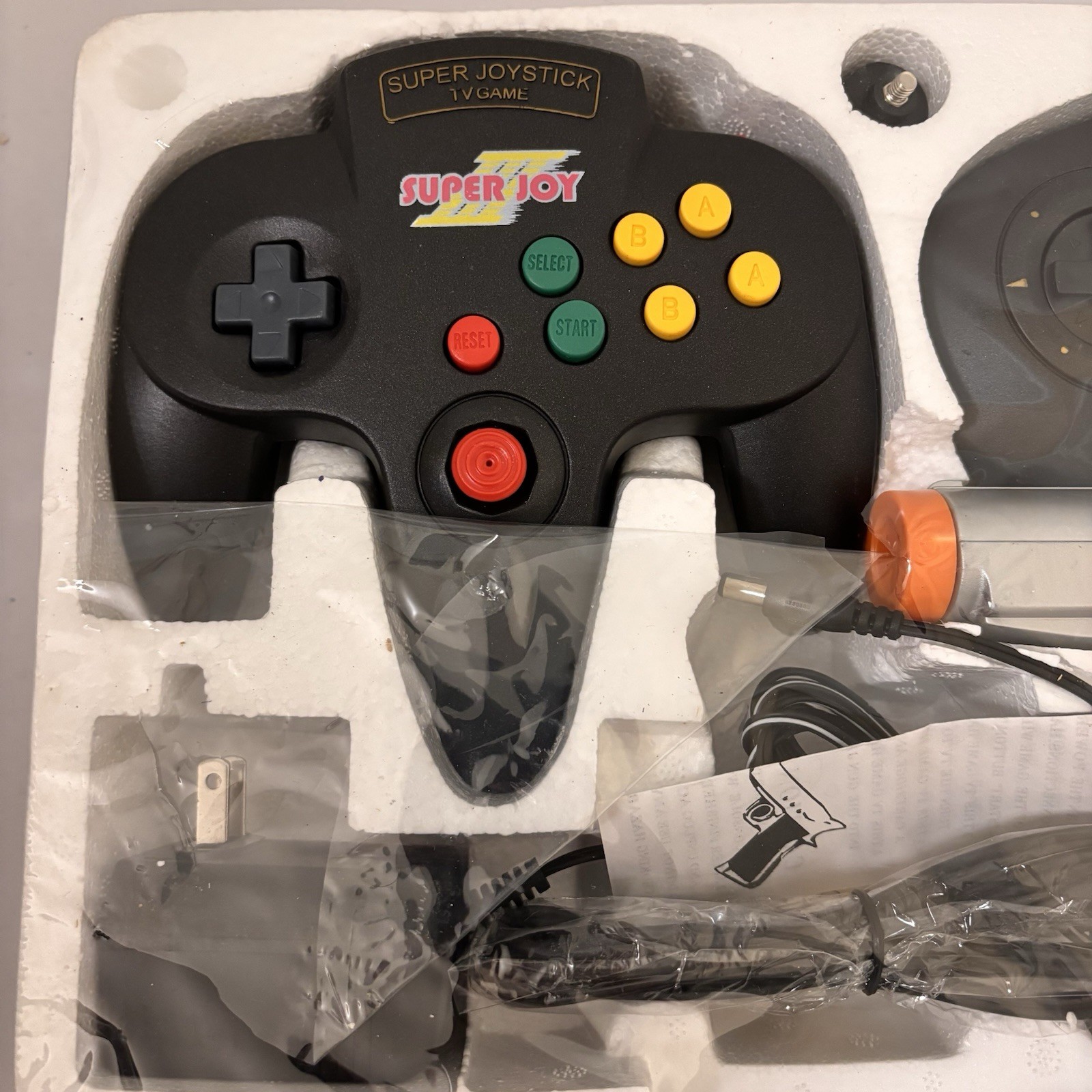 Power Player ’90s Super Joystick TV Game Controllers – Open Box
