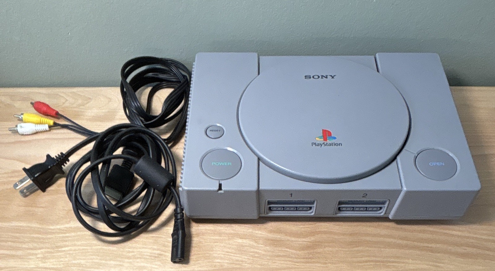 Sony PlayStation 1 PS1 Console Only Gray SCPH-7001, Tested & Works
