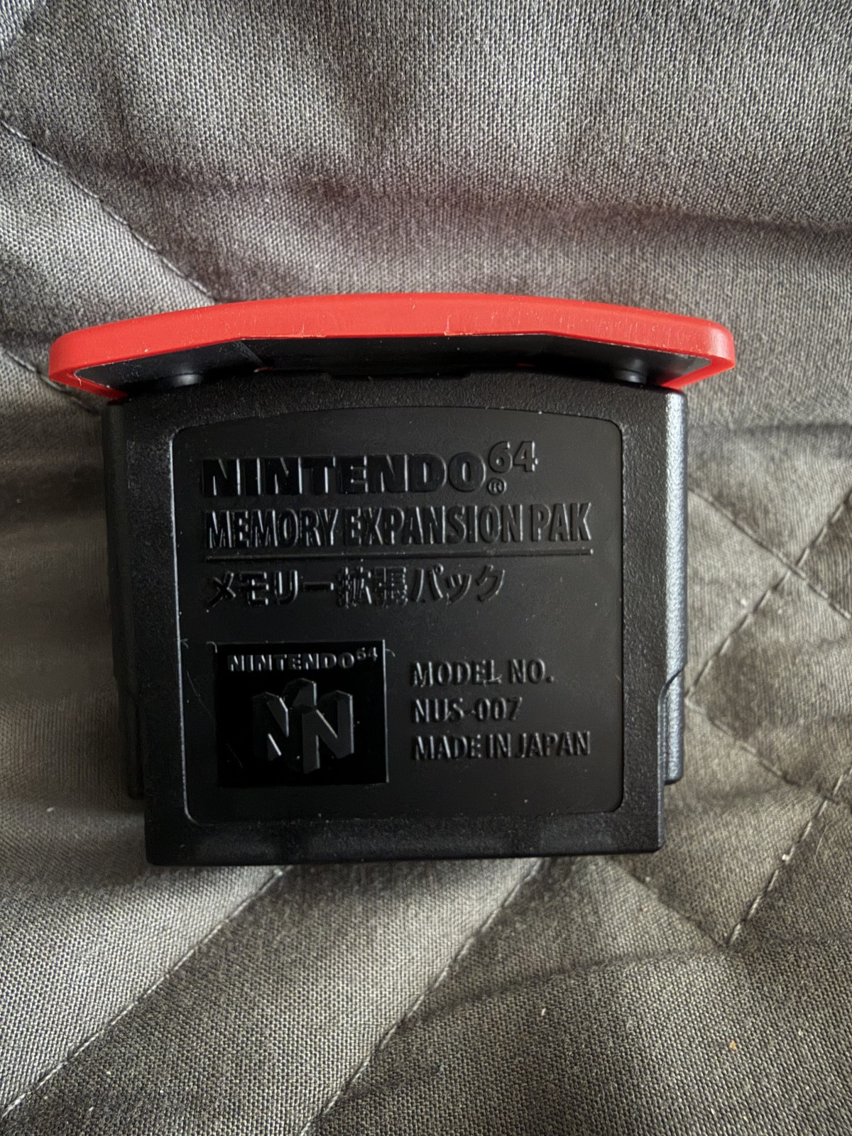 Nintendo 64 console bundle with Expansion Pak, two controllers, and Memory Pak.