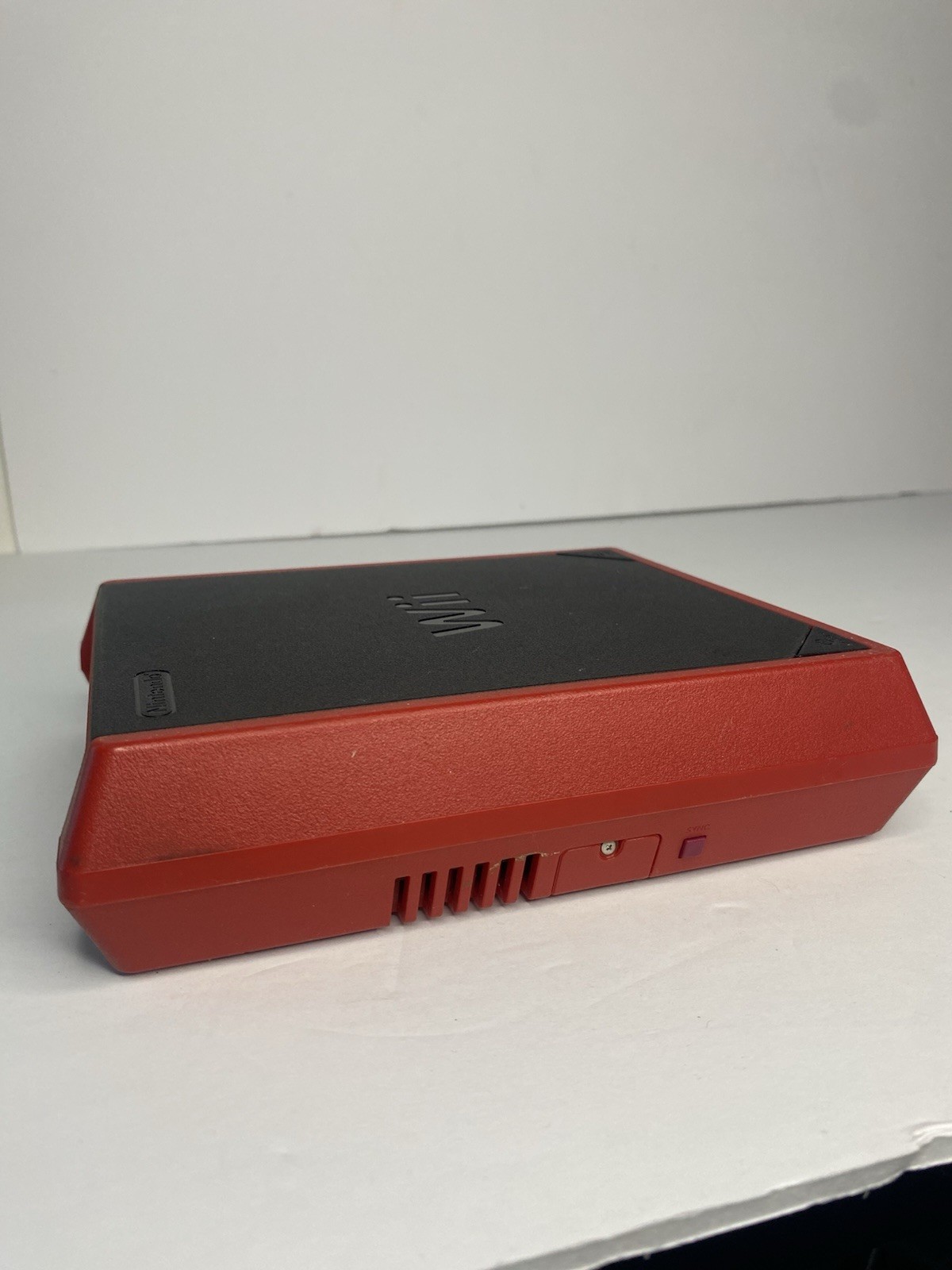 Nintendo Wii mini Red/Black Console Composite RCA with Power Adapter, AV Cable