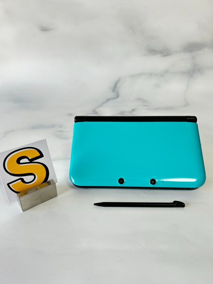 Nintendo 3DS XL LL region free Limited Pack Turquoise x Black console