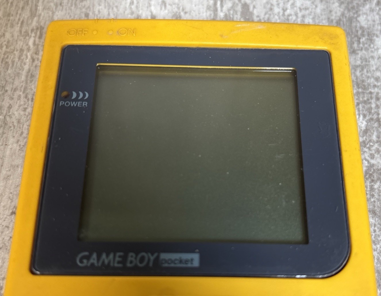 Nintendo Game Boy Pocket MGB-001 Yellow OEM