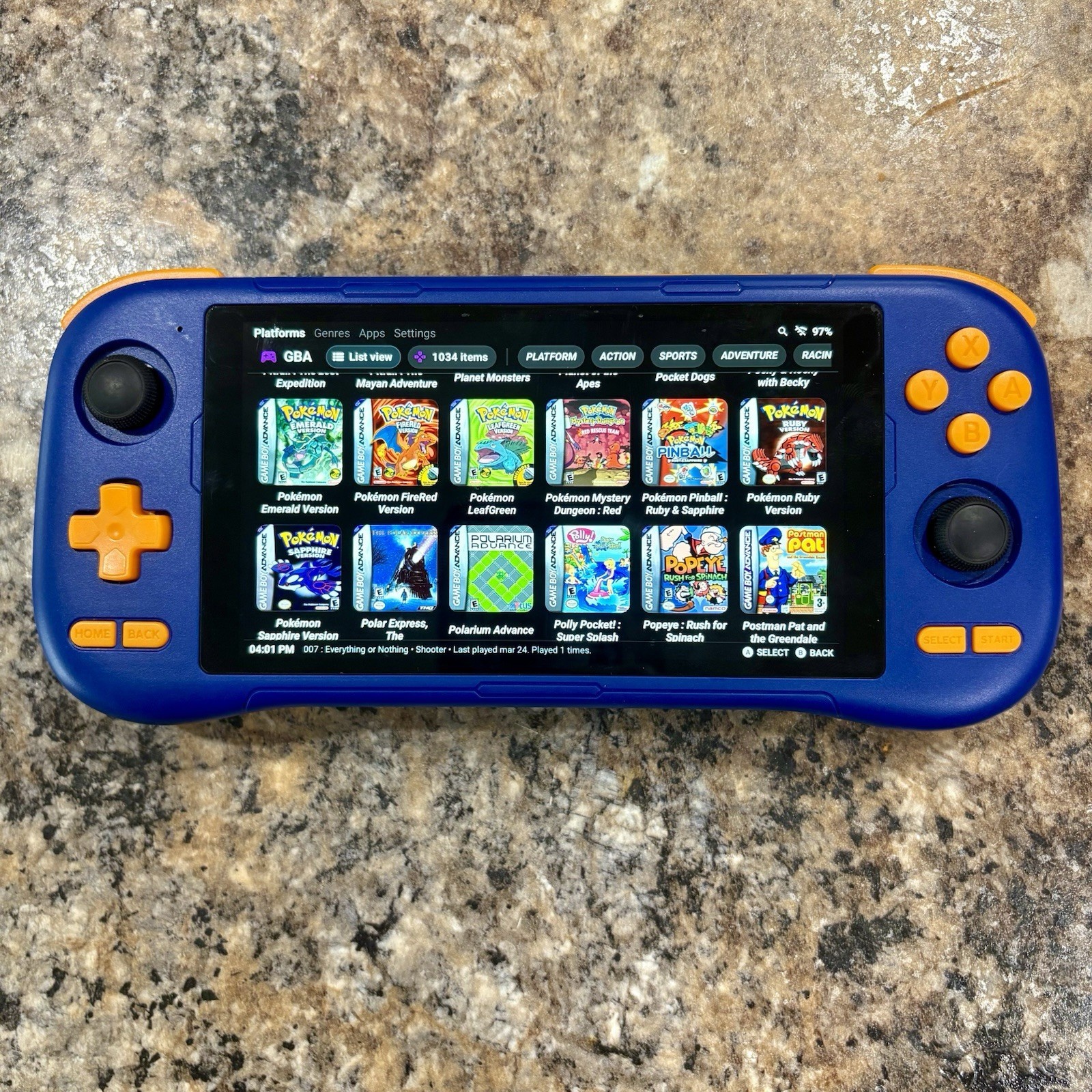 KinHank K56 – Gaming Handheld – 128GB + New 64GB Micro SD Card – Ready To Play